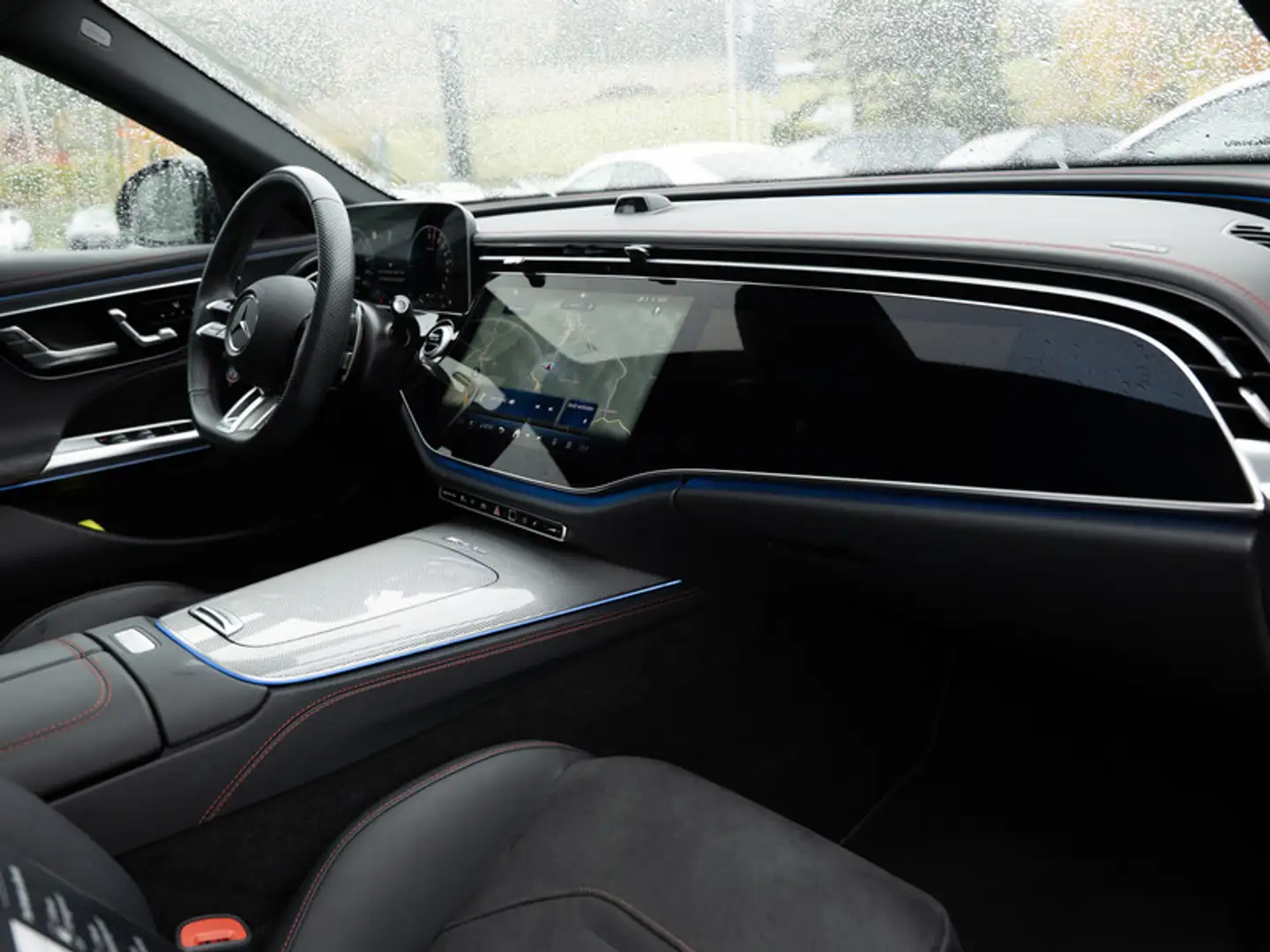 Mercedes-Benz E 53 AMG Hybrid 4M+ T Perf-Sitze/Super/Pano/AHK Schwarz - 2