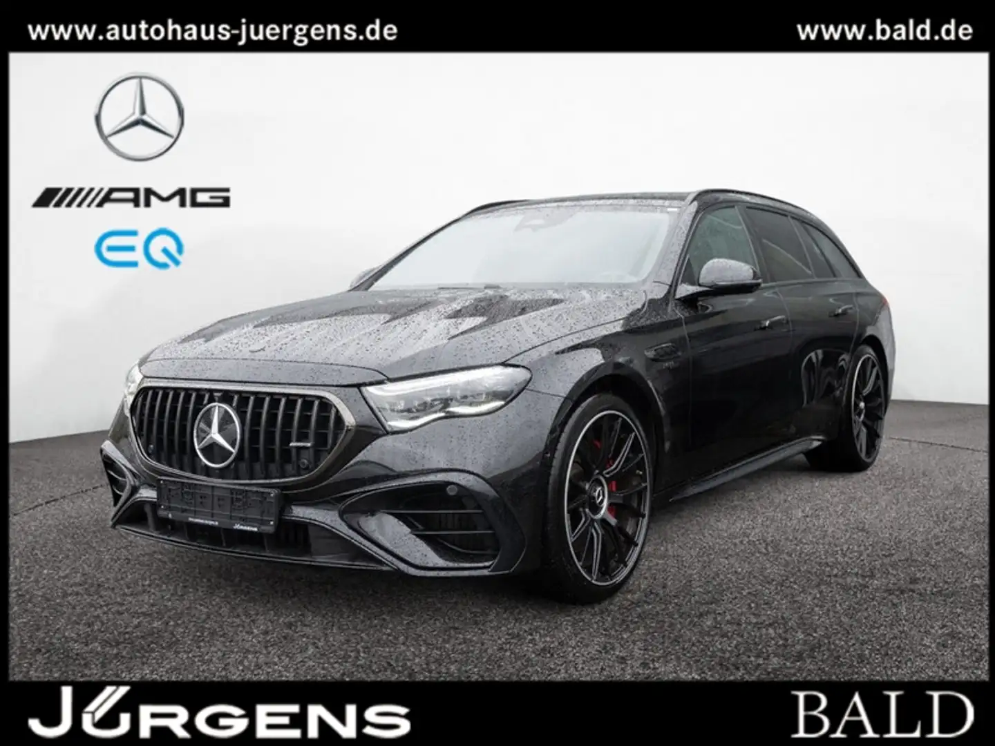 Mercedes-Benz E 53 AMG Hybrid 4M+ T Perf-Sitze/Super/Pano/AHK Schwarz - 1