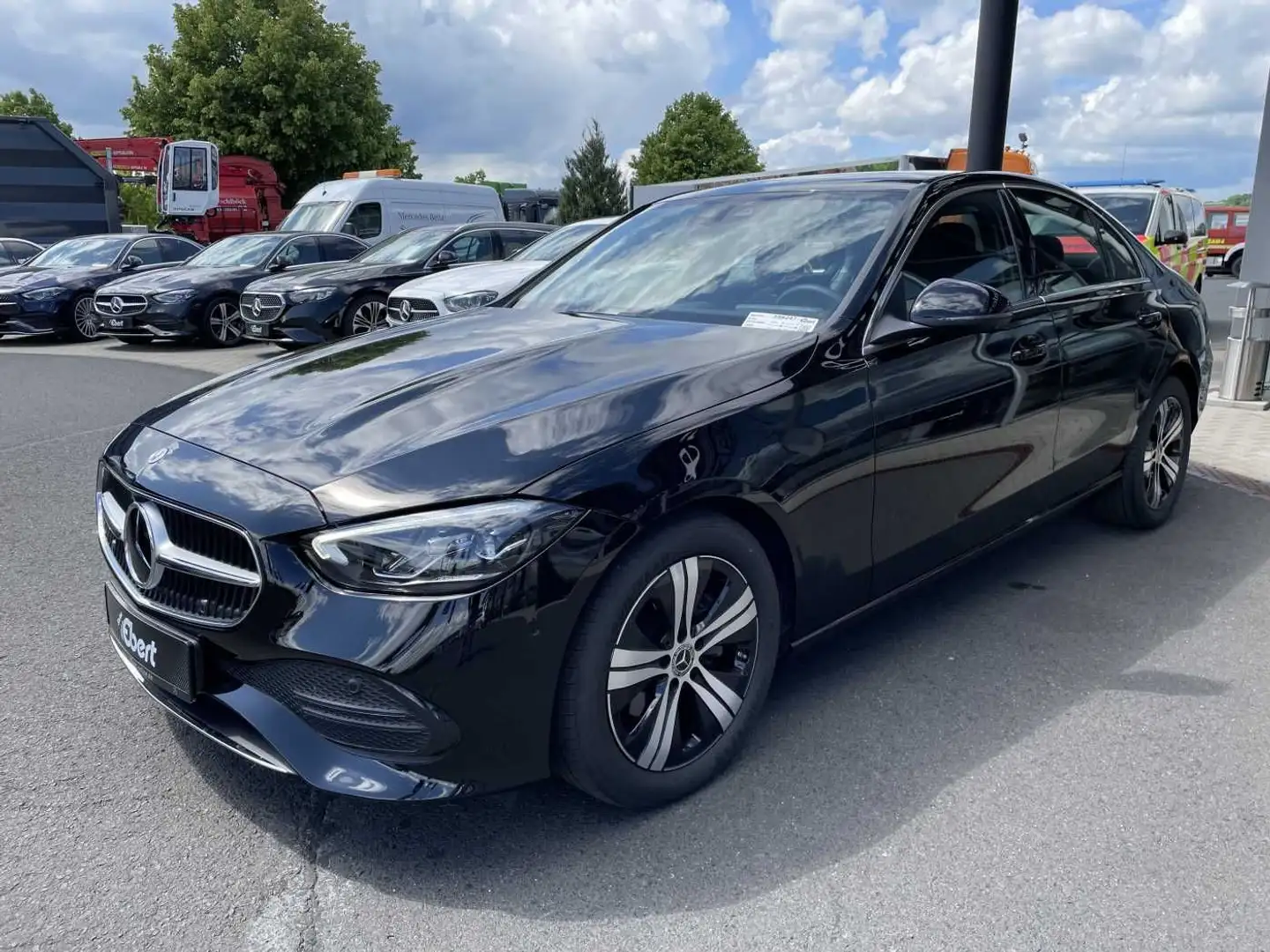 Mercedes-Benz C 180 9G Avantgarde Memory+Distr+ 360°+Keyless+L Schwarz - 2