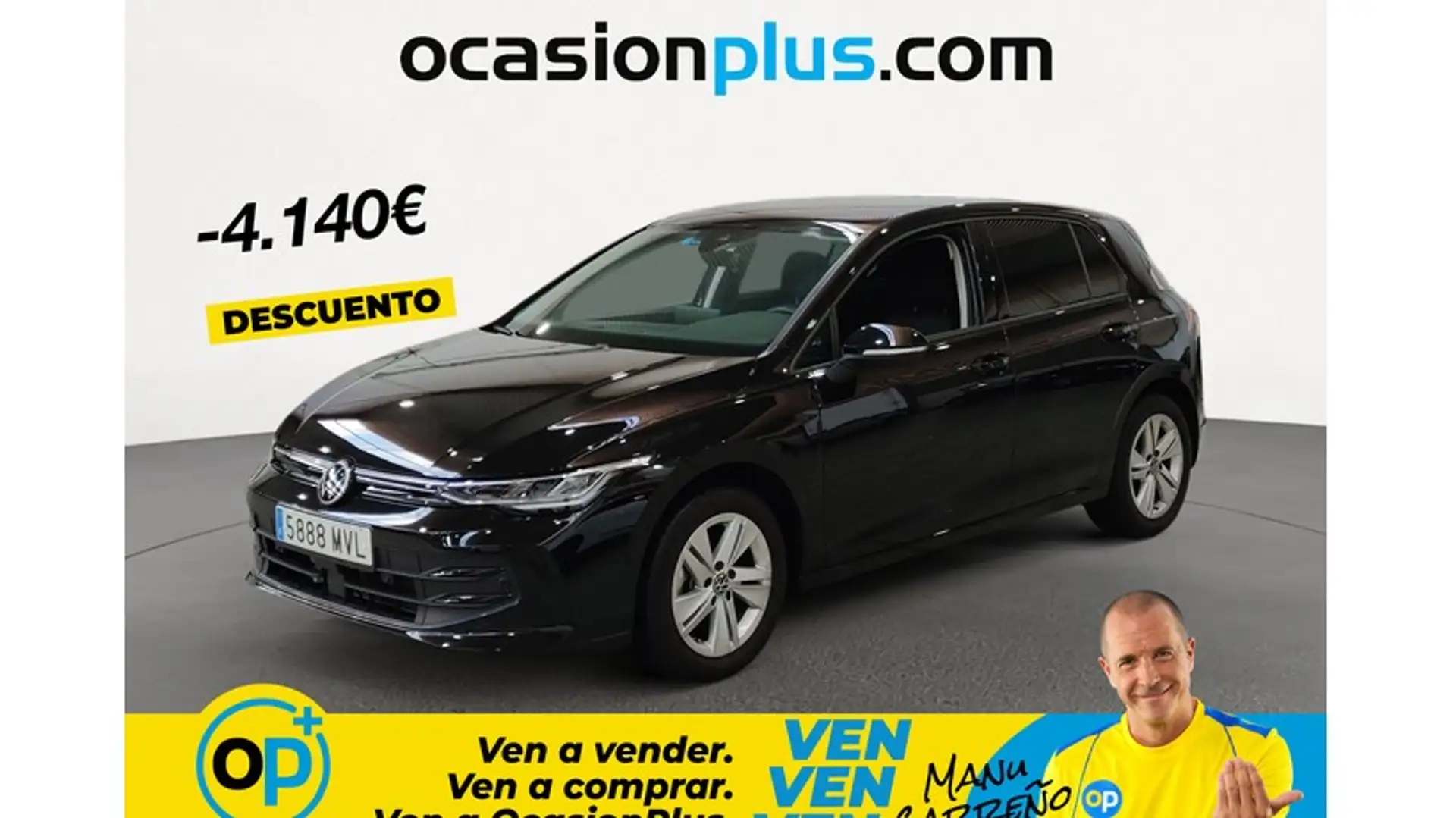 Volkswagen Golf 1.5 TSI 85kW Negro - 1