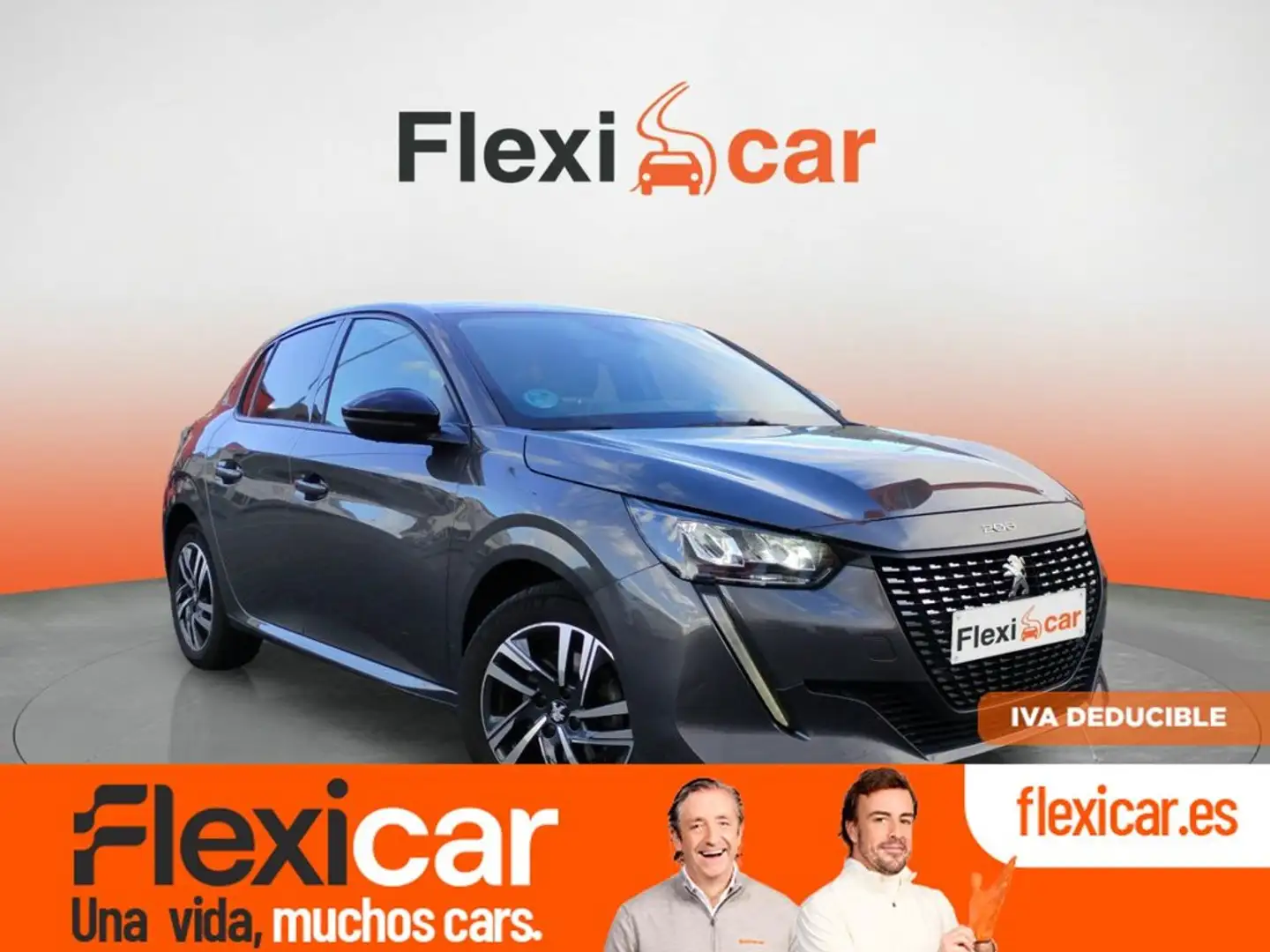 Peugeot 208 PureTech 73kW (100CV) Allure Gris - 1