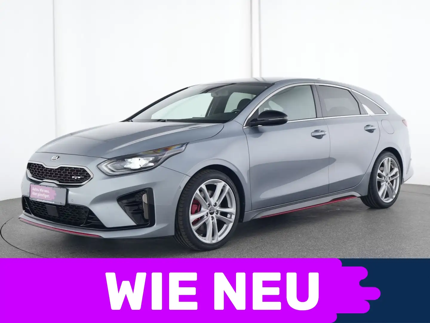 Kia ProCeed / pro_cee'd ProCeed GT ACC|JBL|Navi|Kamera|CaPlay|PDC|SHZ|LED Silber - 1