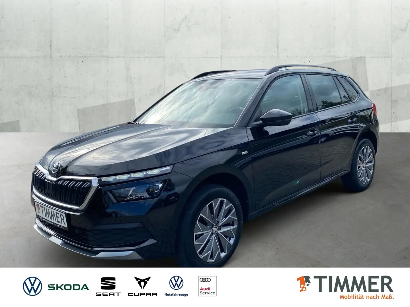 Skoda Kamiq 1.0 TSI TOUR *LED *RKAM *LM *TEMPO *SHZ *DAB * Zwart - 1