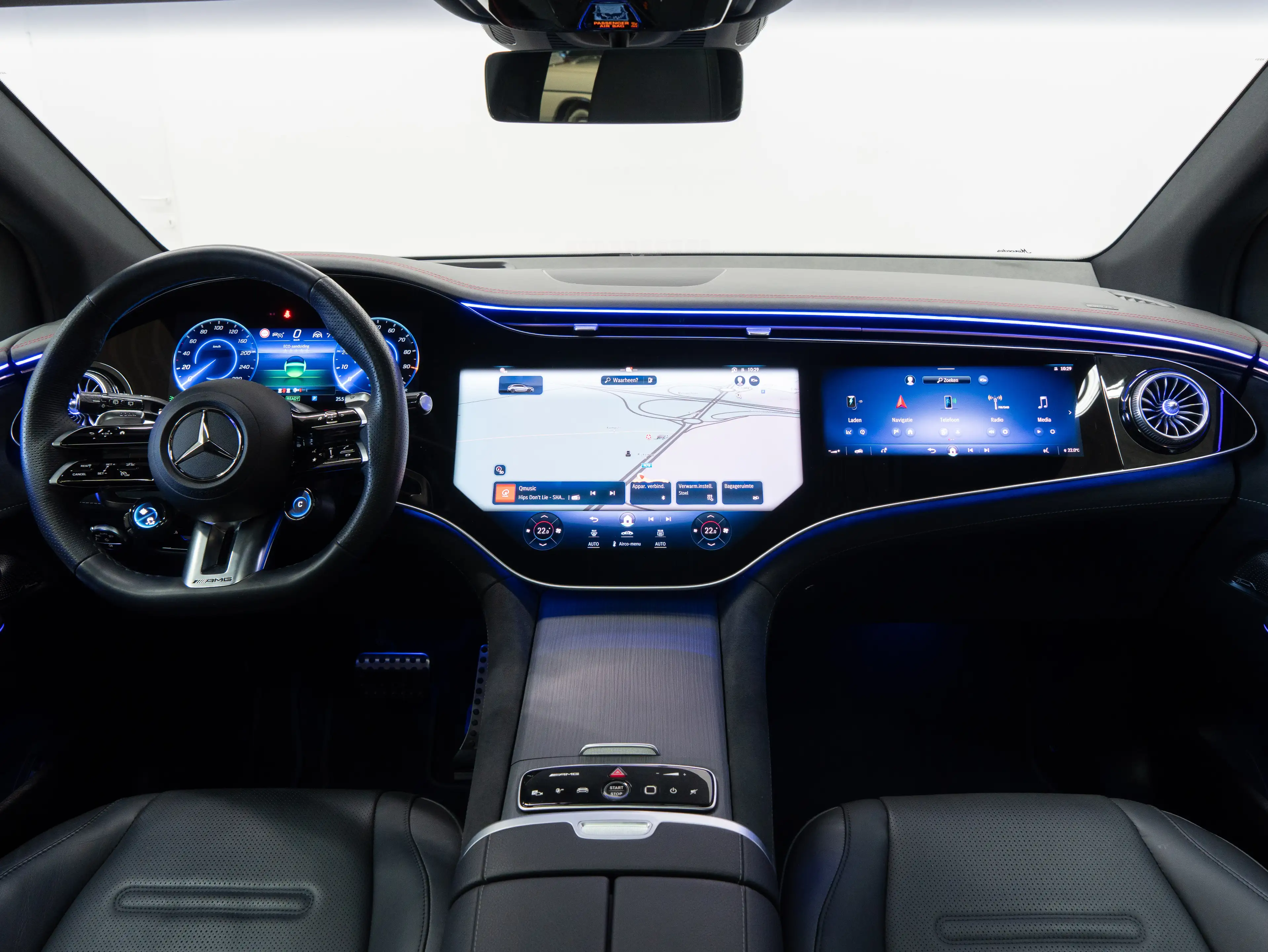 Mercedes-Benz EQE SUV 43 AMG 4M Night-II 21" HYPERSCREEN Airmatic FULL — photo 3
