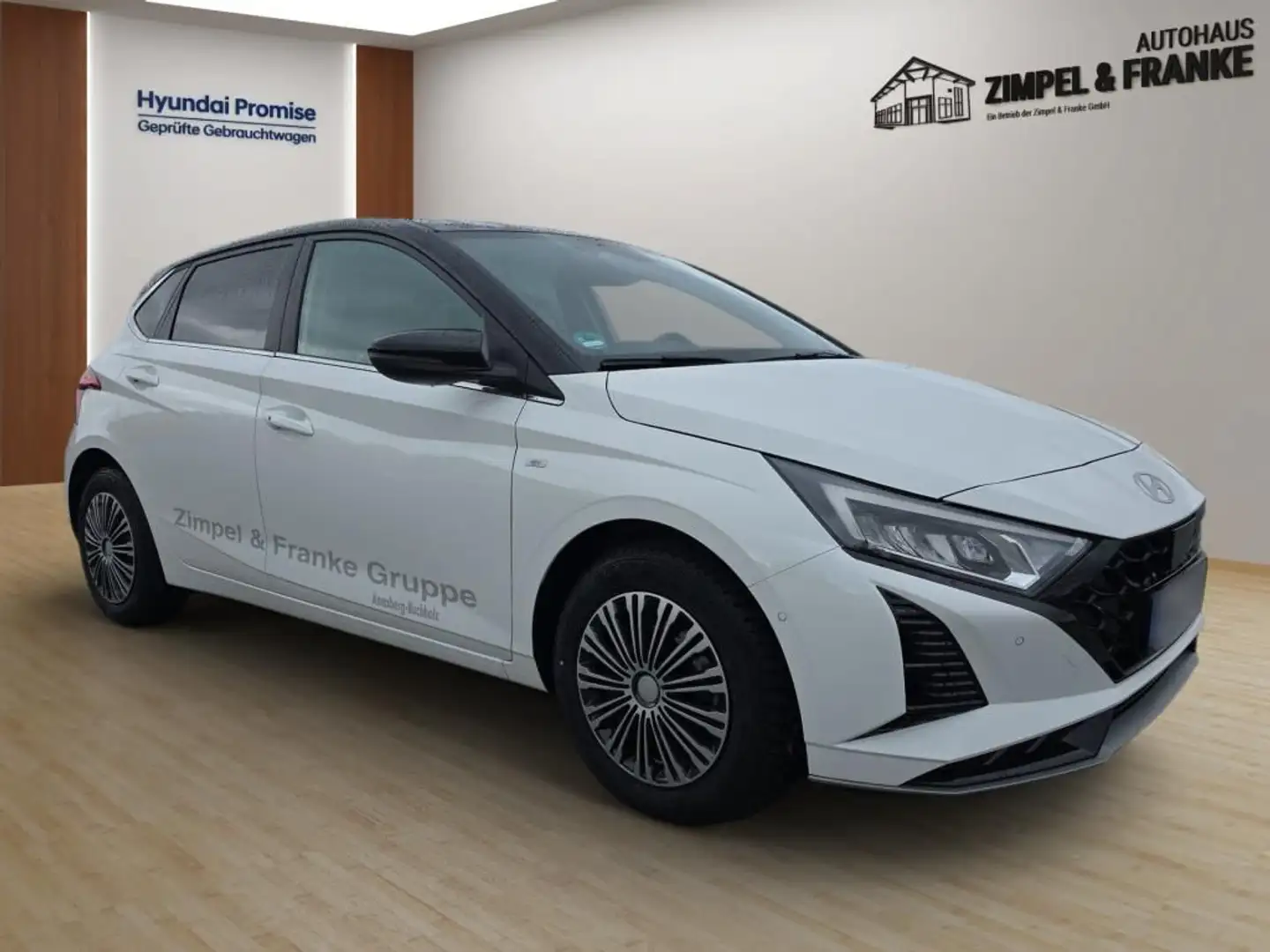 Hyundai i20 Prime, ATM, Klimaautomatik, LED, Navi, Sitz Weiß - 2