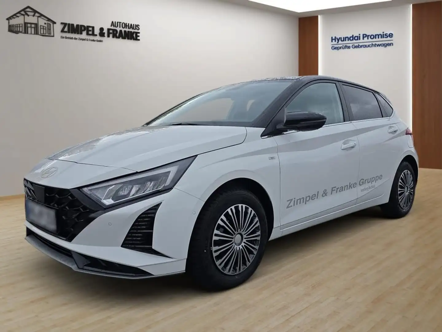 Hyundai i20 Prime, ATM, Klimaautomatik, LED, Navi, Sitz Weiß - 1