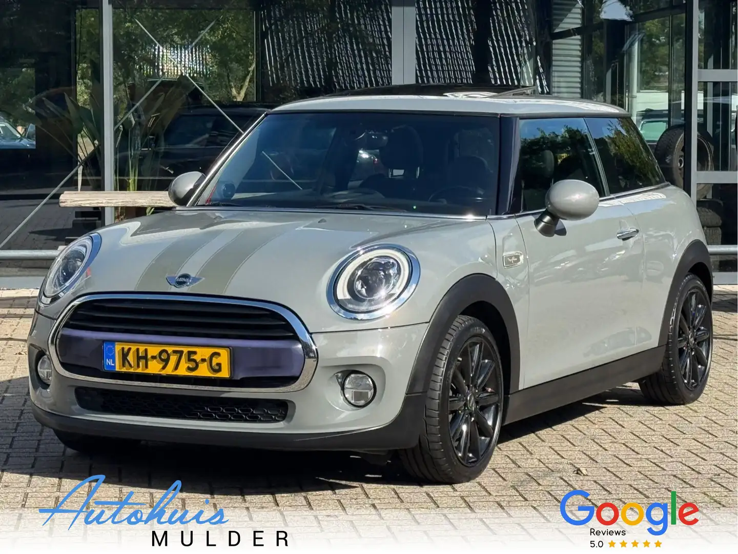 MINI Cooper Mini 1.5 Marylebone Pano/H&K/Clima/Navi/LED/Cruise Grijs - 1