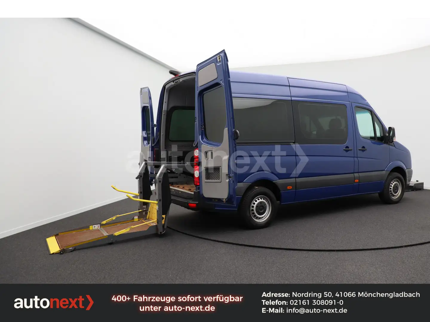 Volkswagen Crafter Kombi 35 *Rollstuhl-Lift* KAMERA 0903 Azul - 1