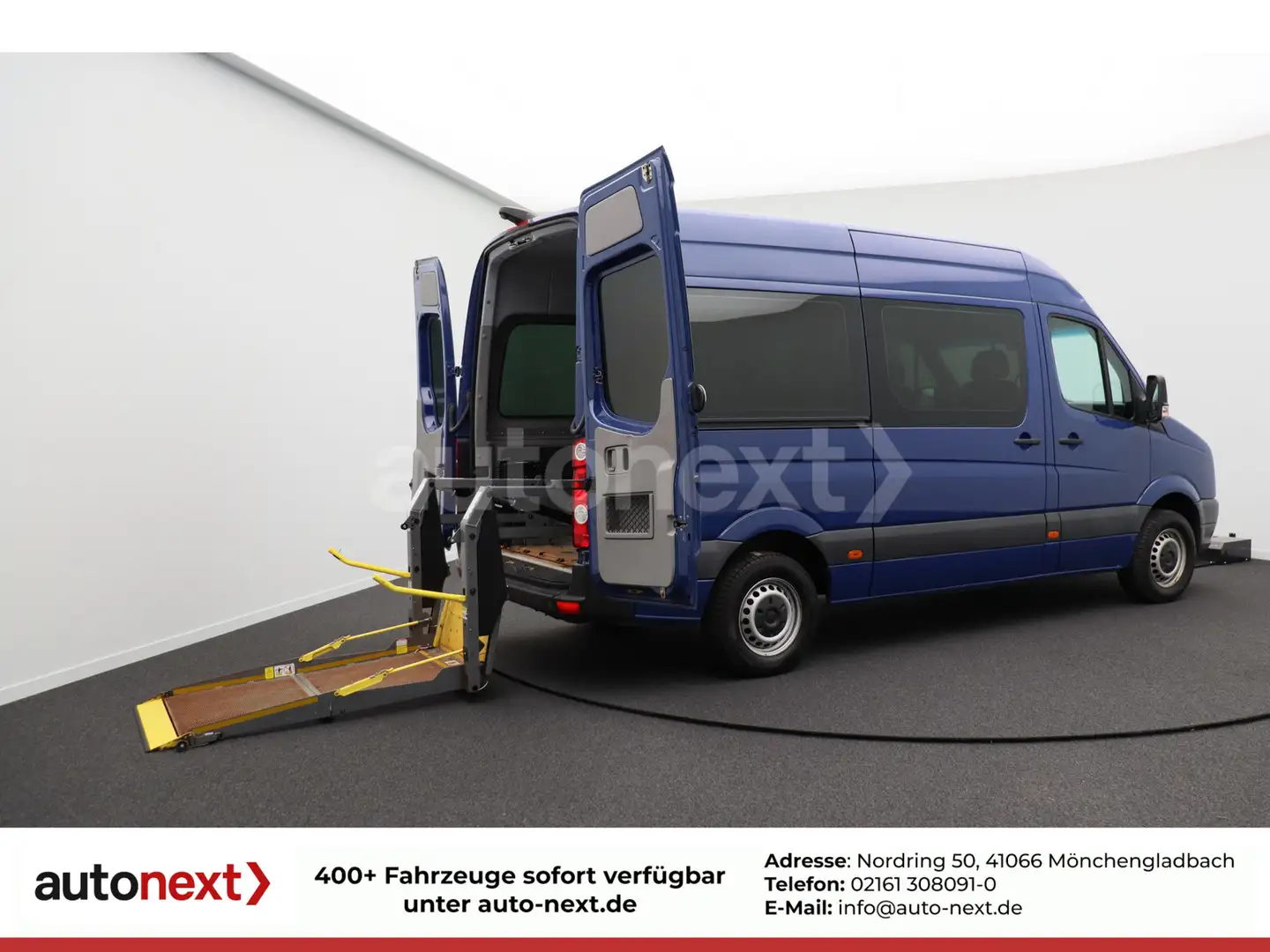 Volkswagen Crafter Kombi 35 *Rollstuhl-Lift* KAMERA 0903 Blauw - 1
