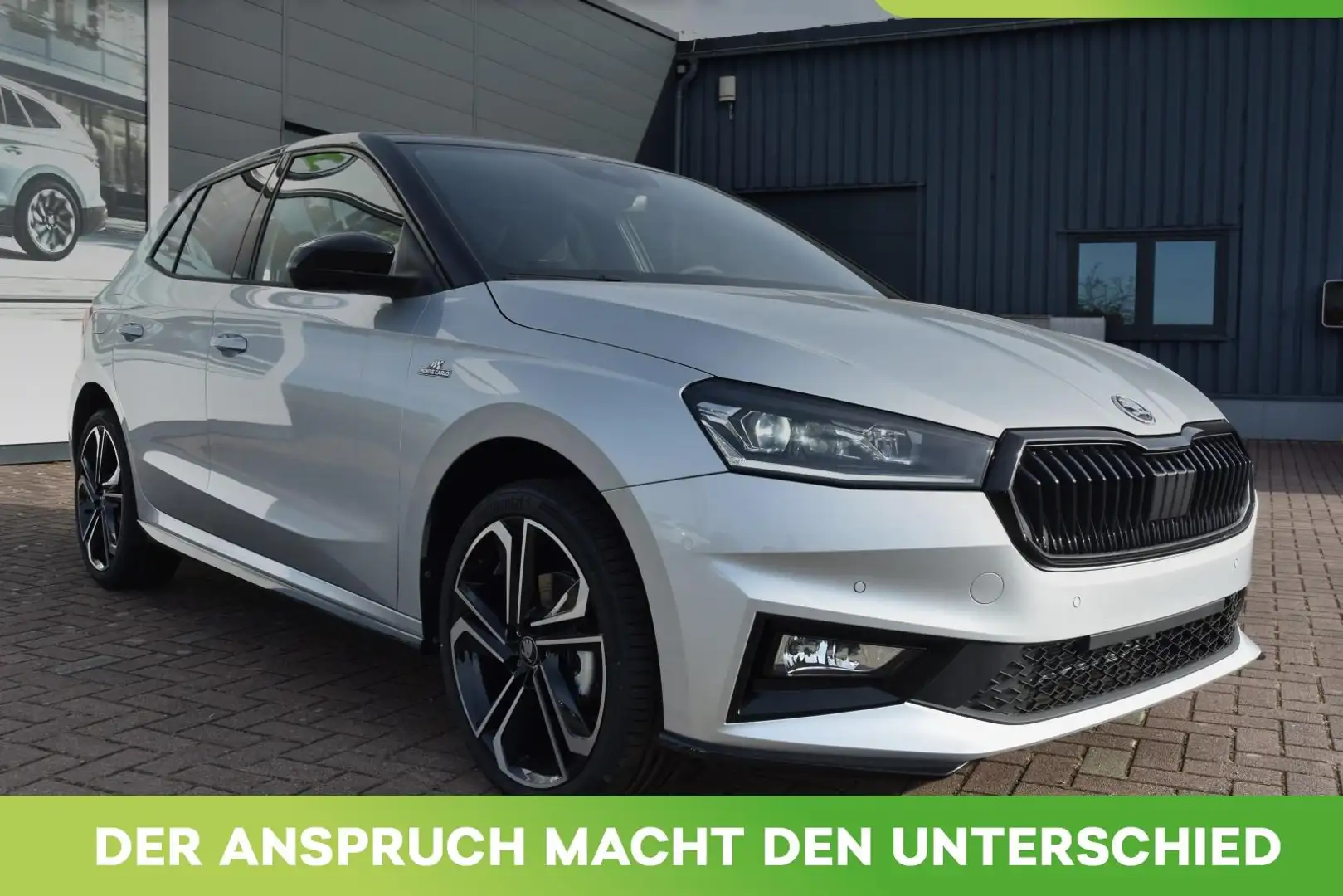 Skoda Fabia 1.5 TSI Monte Carlo*LED*Navi*ACC*Rückcam. Silber - 1