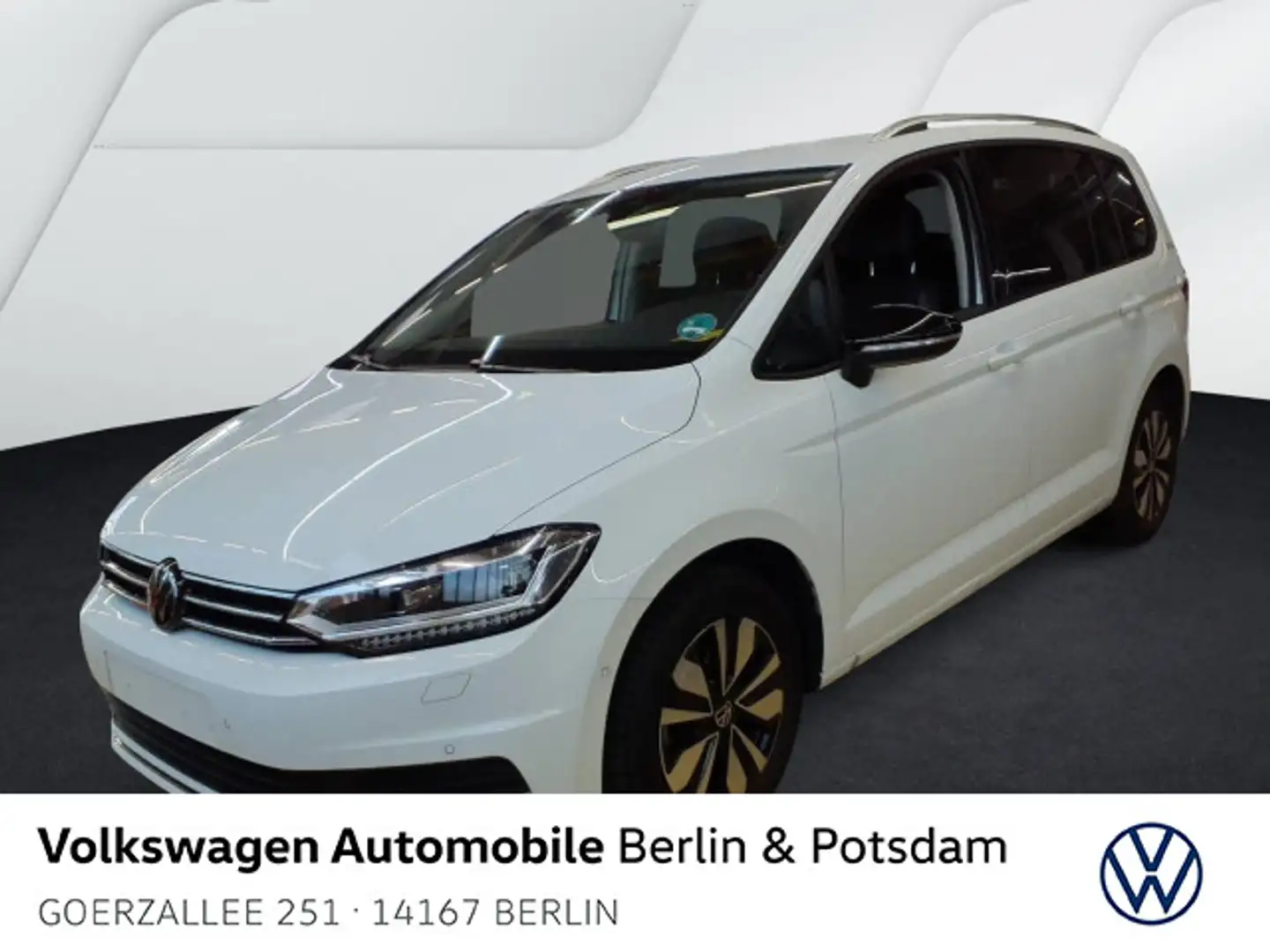 Volkswagen Touran 1.5 TSI DSG Comfortline 7-Sitzer Navi SHZ Weiß - 1