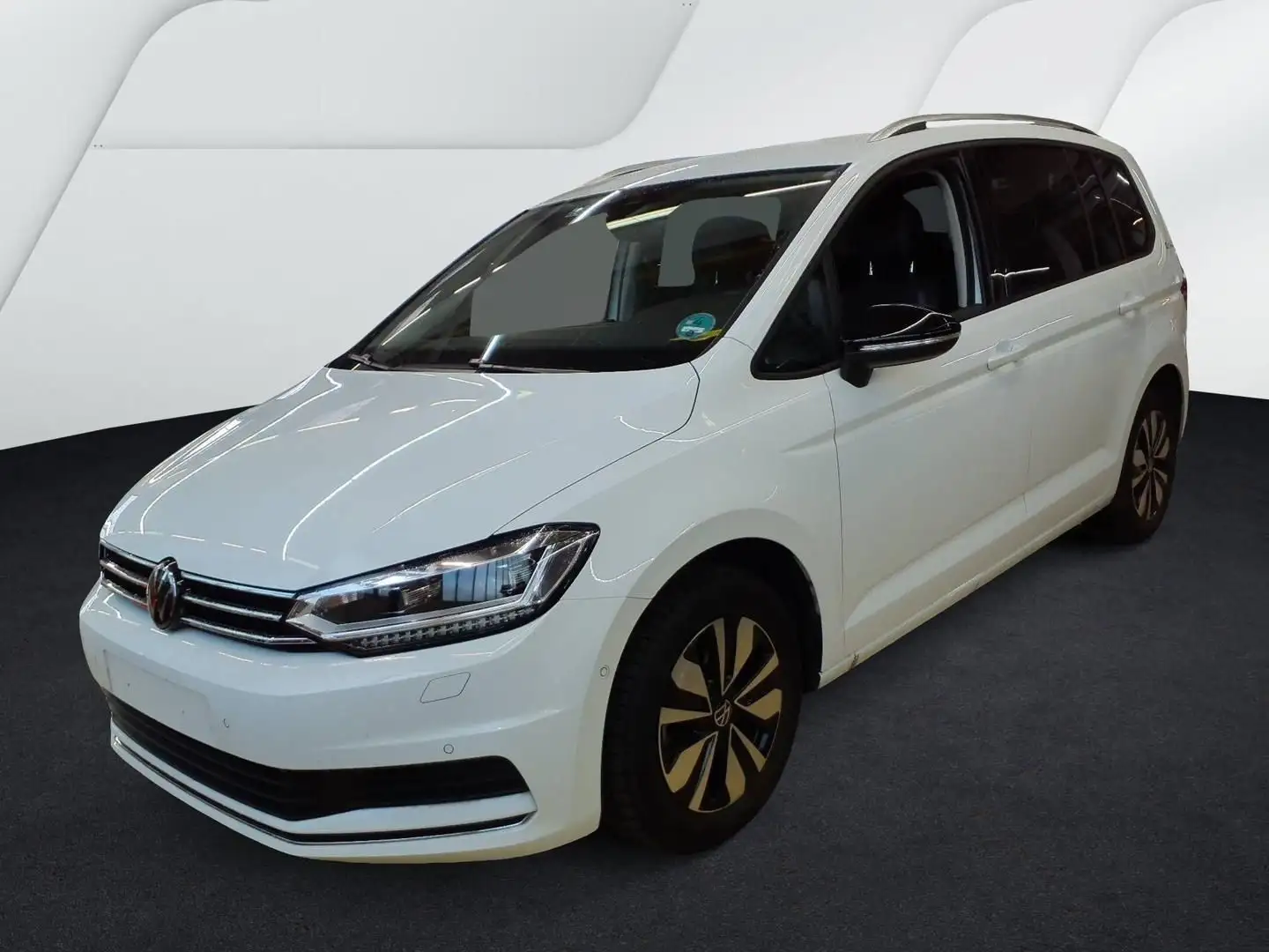 Volkswagen Touran 1.5 TSI DSG Comfortline 7-Sitzer Navi SHZ Weiß - 2