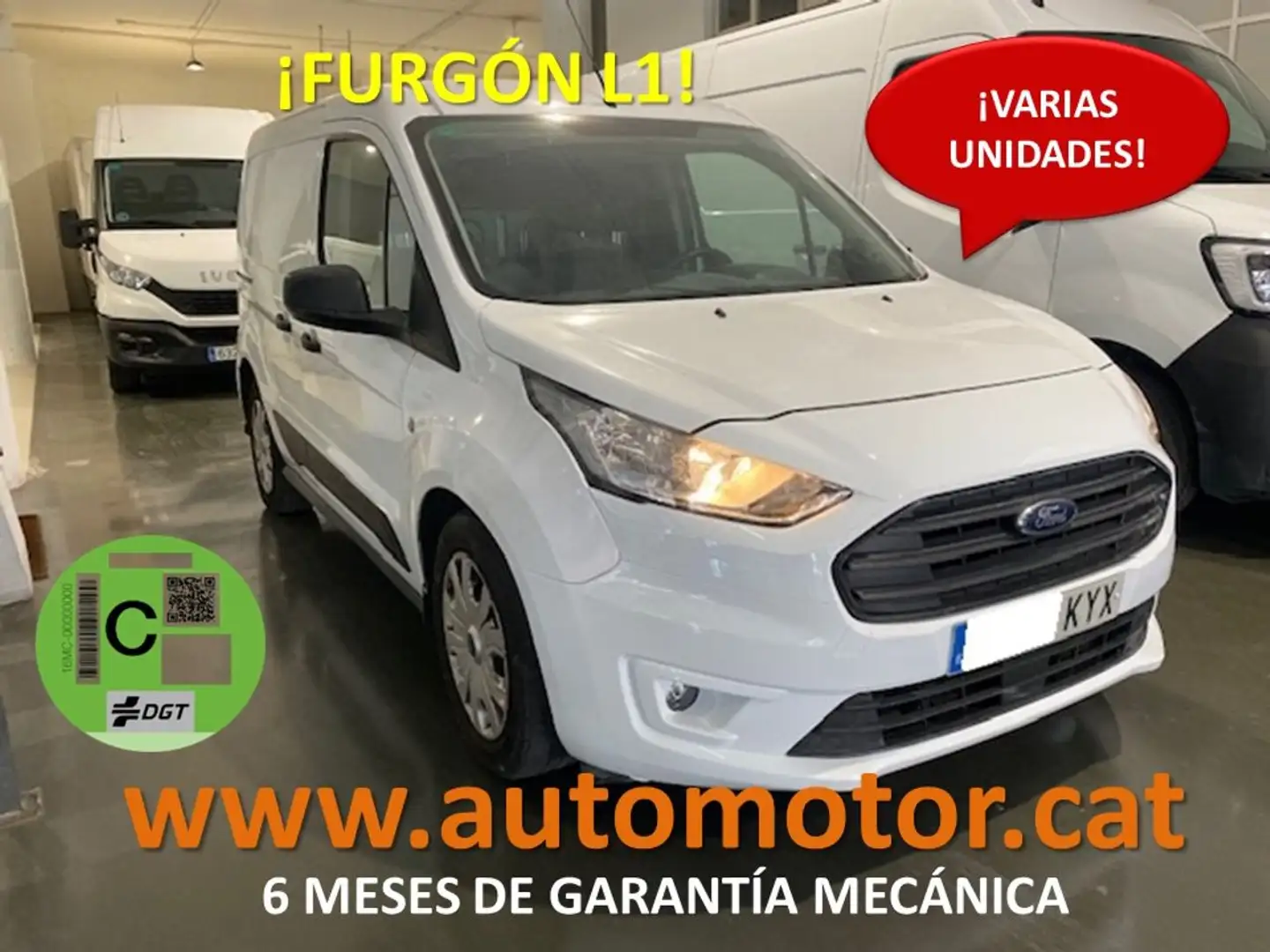 Ford Connect Comercial FT 200 Van L1 Trend 75 Blanco - 1