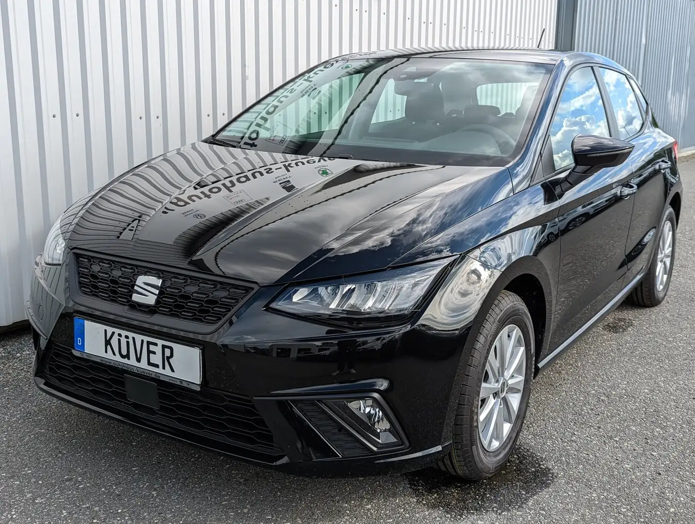 SEAT Ibiza 1.0 GRA+Einparkh.+Shzg.+15 APP+DAB+VIRT+LED+LEDER Schwarz - 1