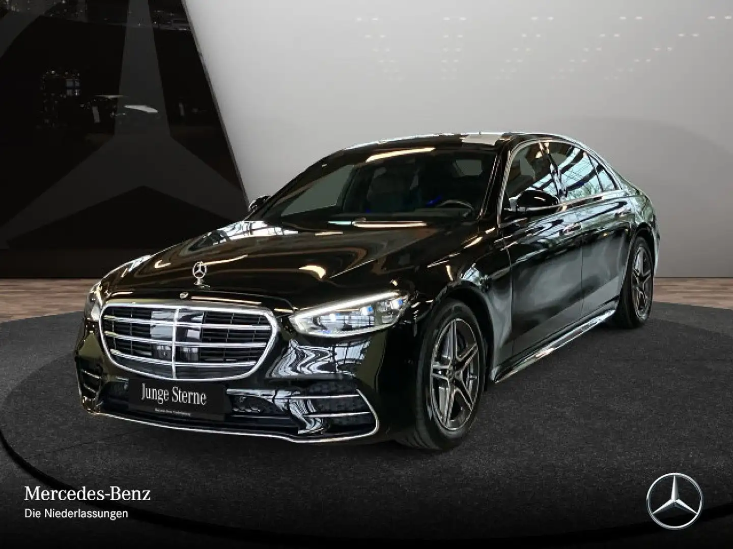 Mercedes-Benz S 500 L 4M AMG+PANO+DIGITAL-L+BURMESTER3D+19" Noir - 2