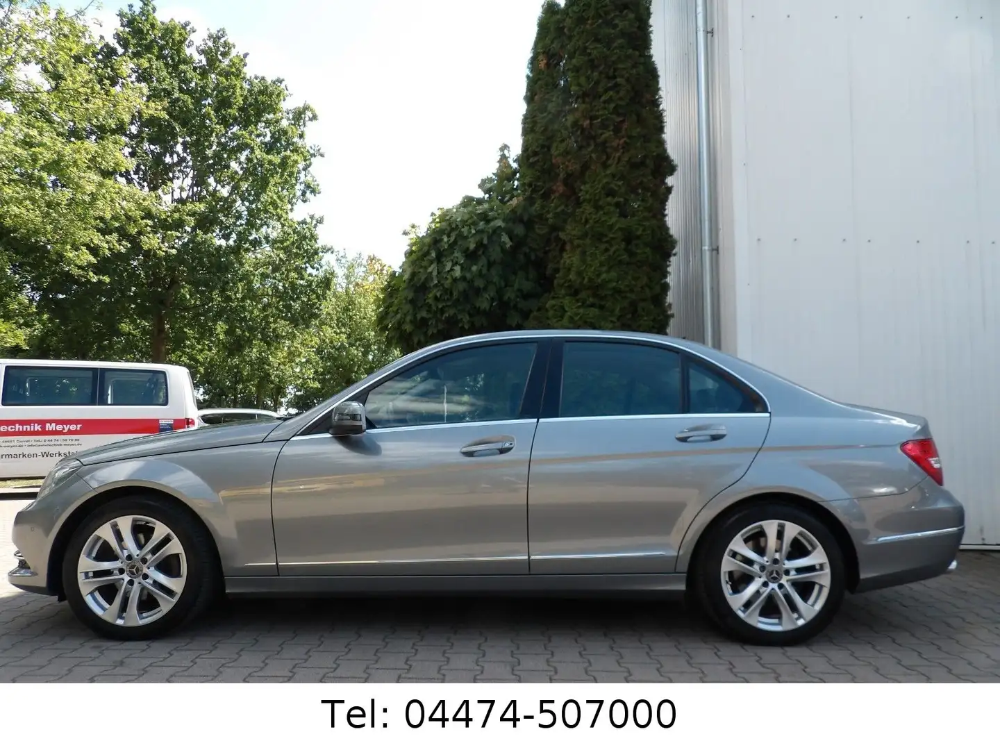 Mercedes-Benz C 220 C220 CDI Avantgarde Sizhg AHK-abnehmbar Garantie Silber - 2