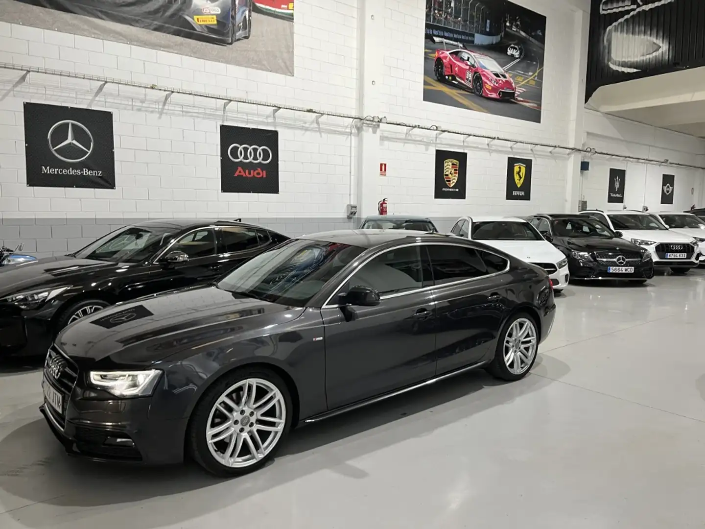 Audi A5 Sportback 2.0TDI S line ed. Mult. 190 Negro - 2