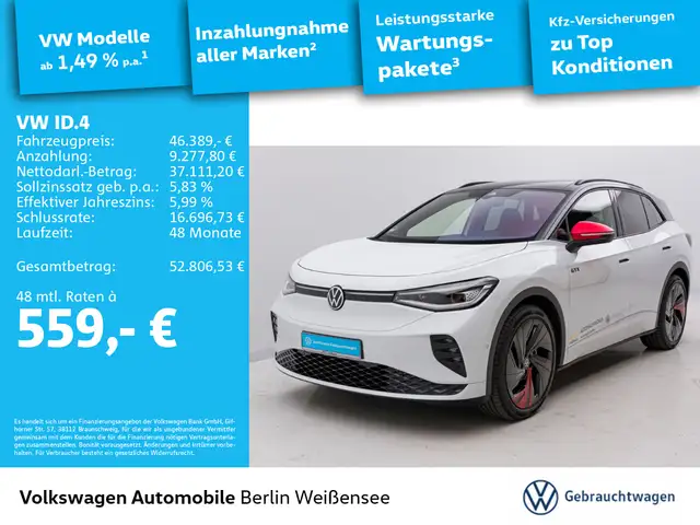 Volkswagen ID.4 GTX 4MOTION AHK*IQ.DRIVE*PANO*MATRIX-LED
