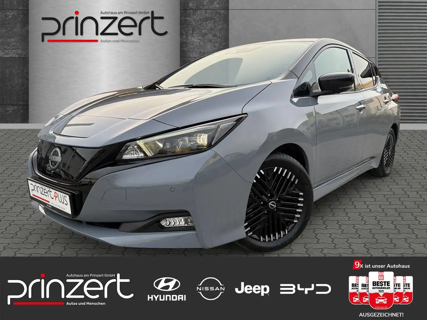 Nissan Leaf 40 kWh "Tekna" LED*Navi*2-Farben-Lack*LM17" Gris - 1