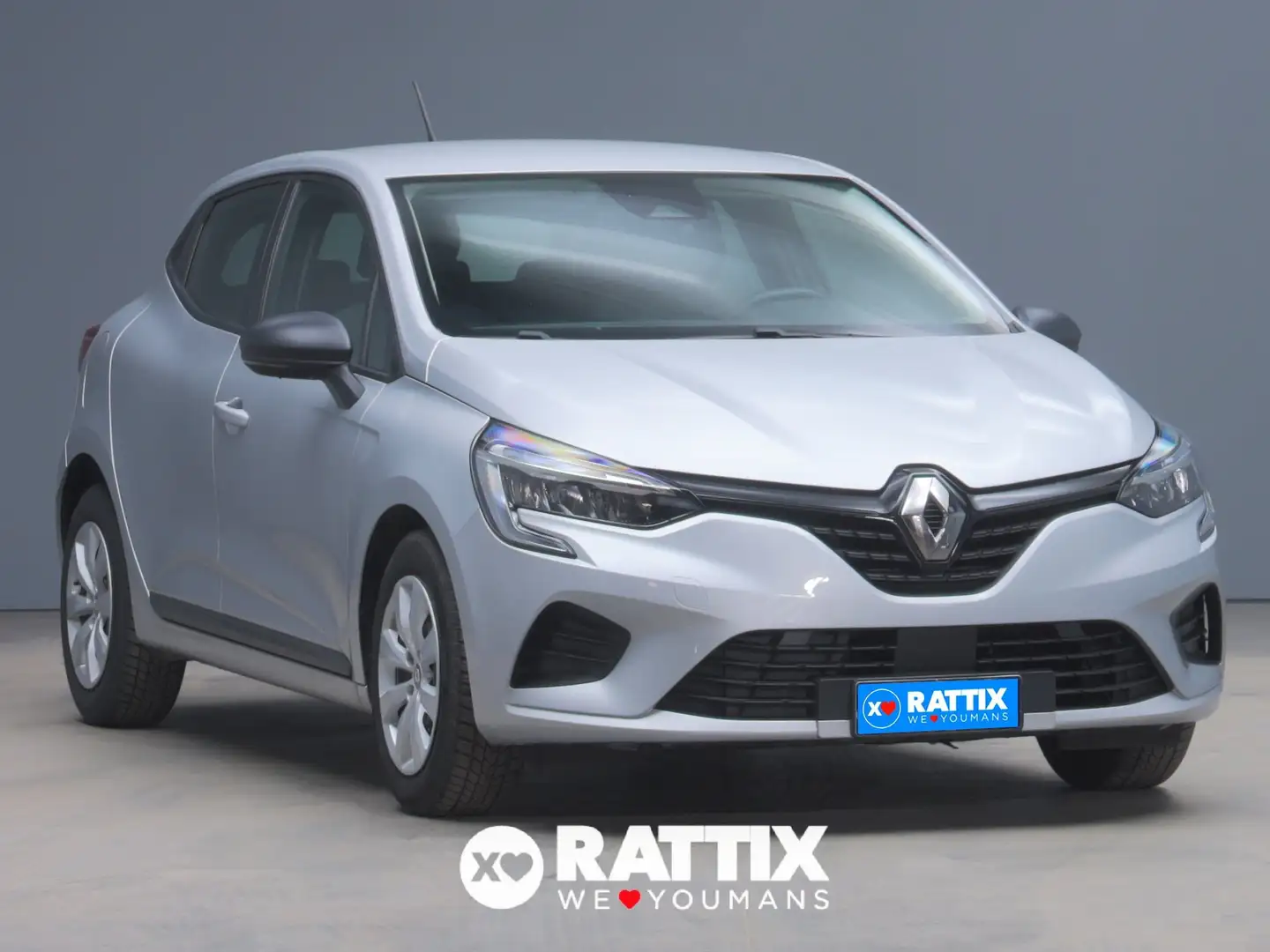 Renault Clio Clio 1.0 sce Life 65cv my21 Silber - 1