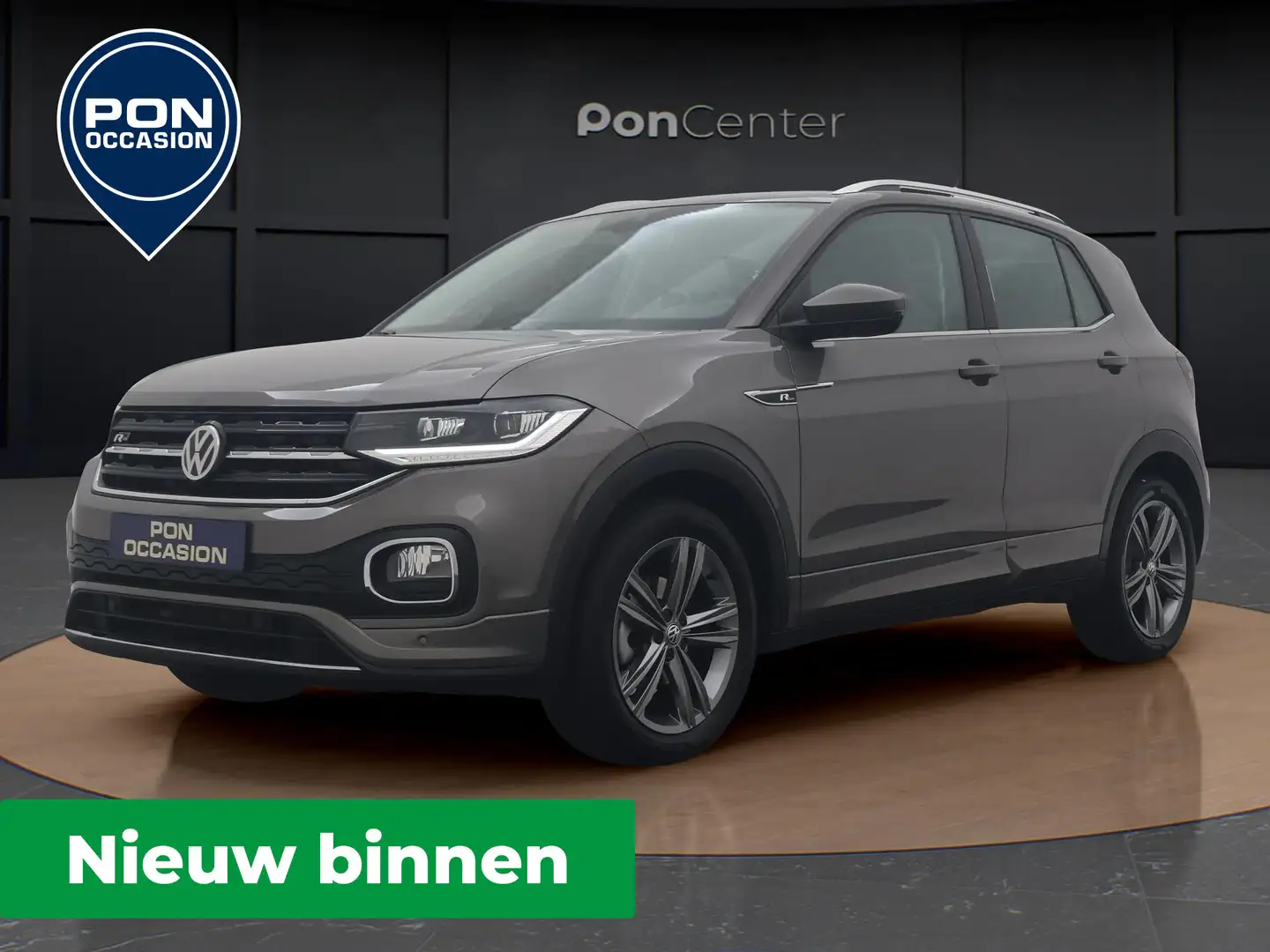 Volkswagen T-Cross 1.0 TSI 115 PK DSG Style | R-Line | Side Assist | Grijs - 1