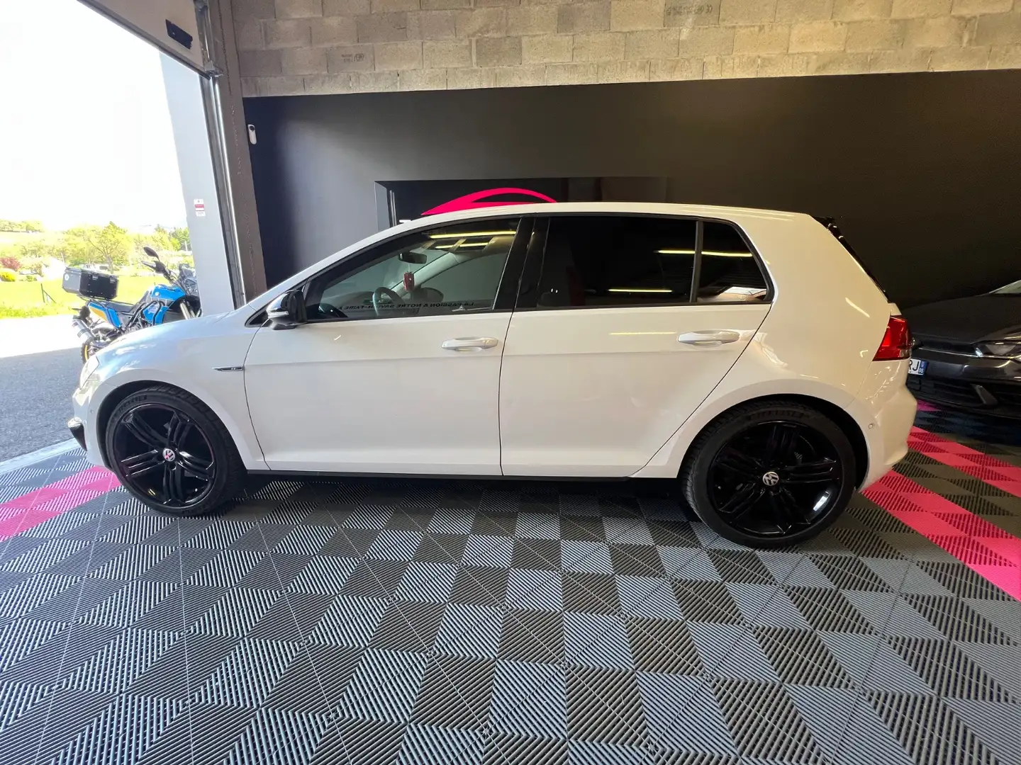 Volkswagen Golf Carat Blanc - 2