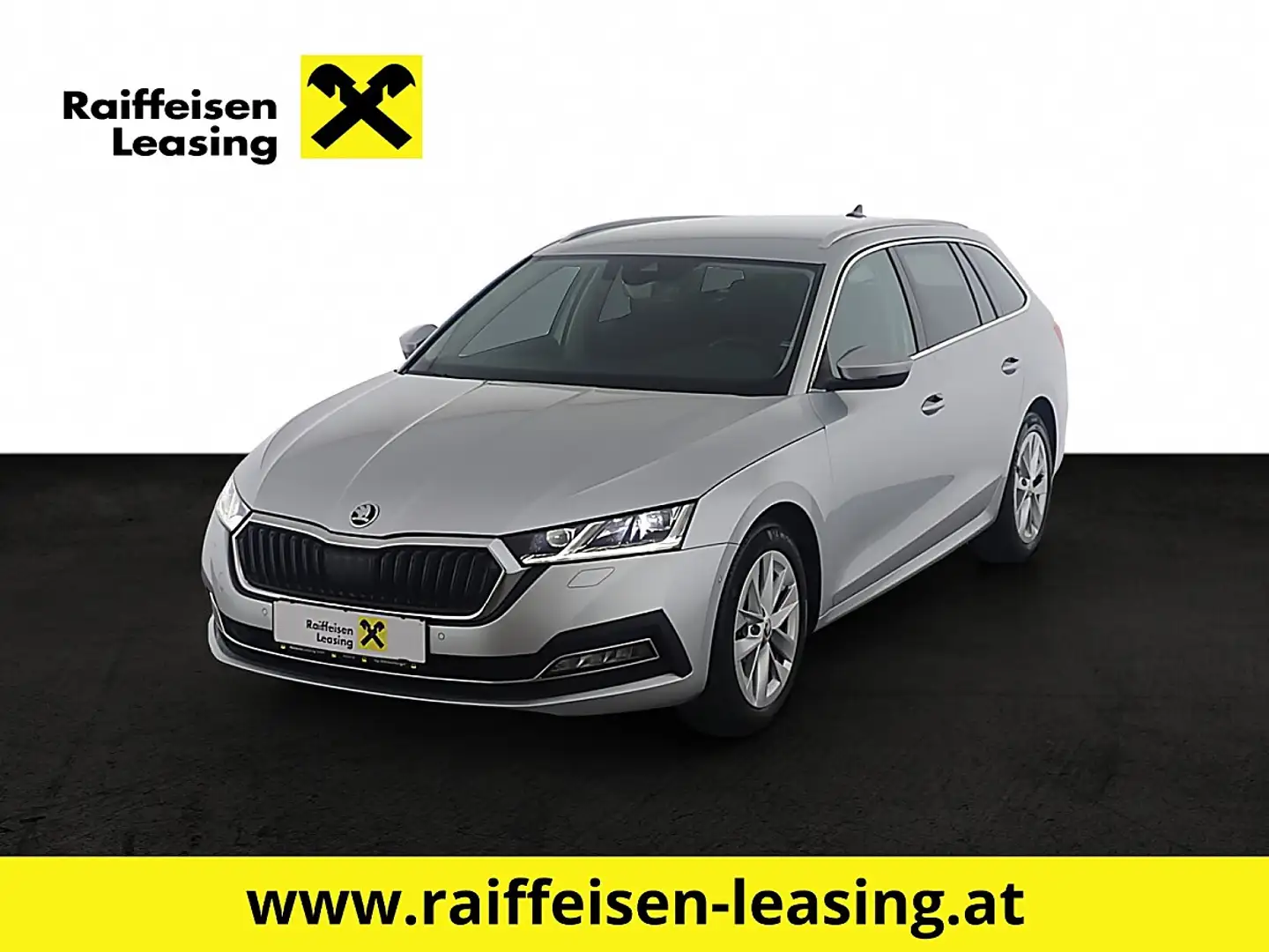 Skoda Octavia Combi 2,0 TDI Style DSG Silber - 1