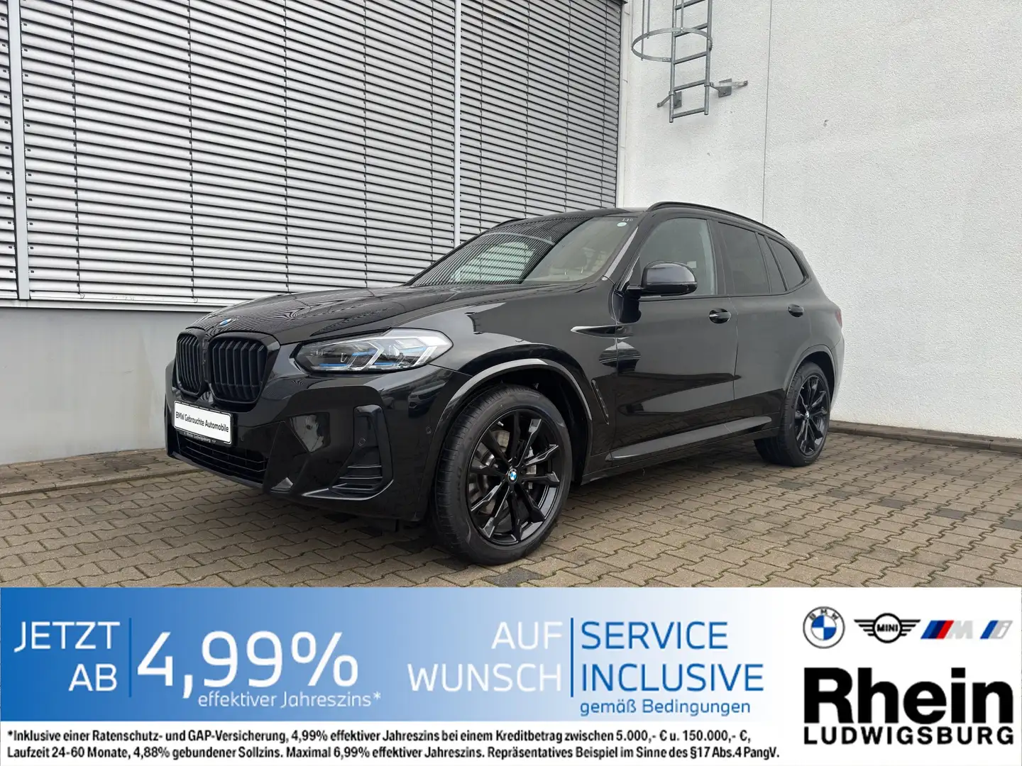 BMW X3 xDr30i M Sportpaket Laser Standheizung HarKar Schwarz - 1