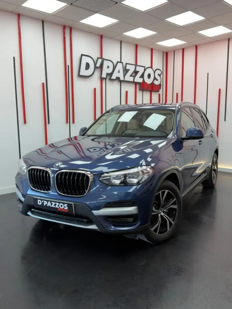 BMW X3 sDrive 18dA Business Azul - 1