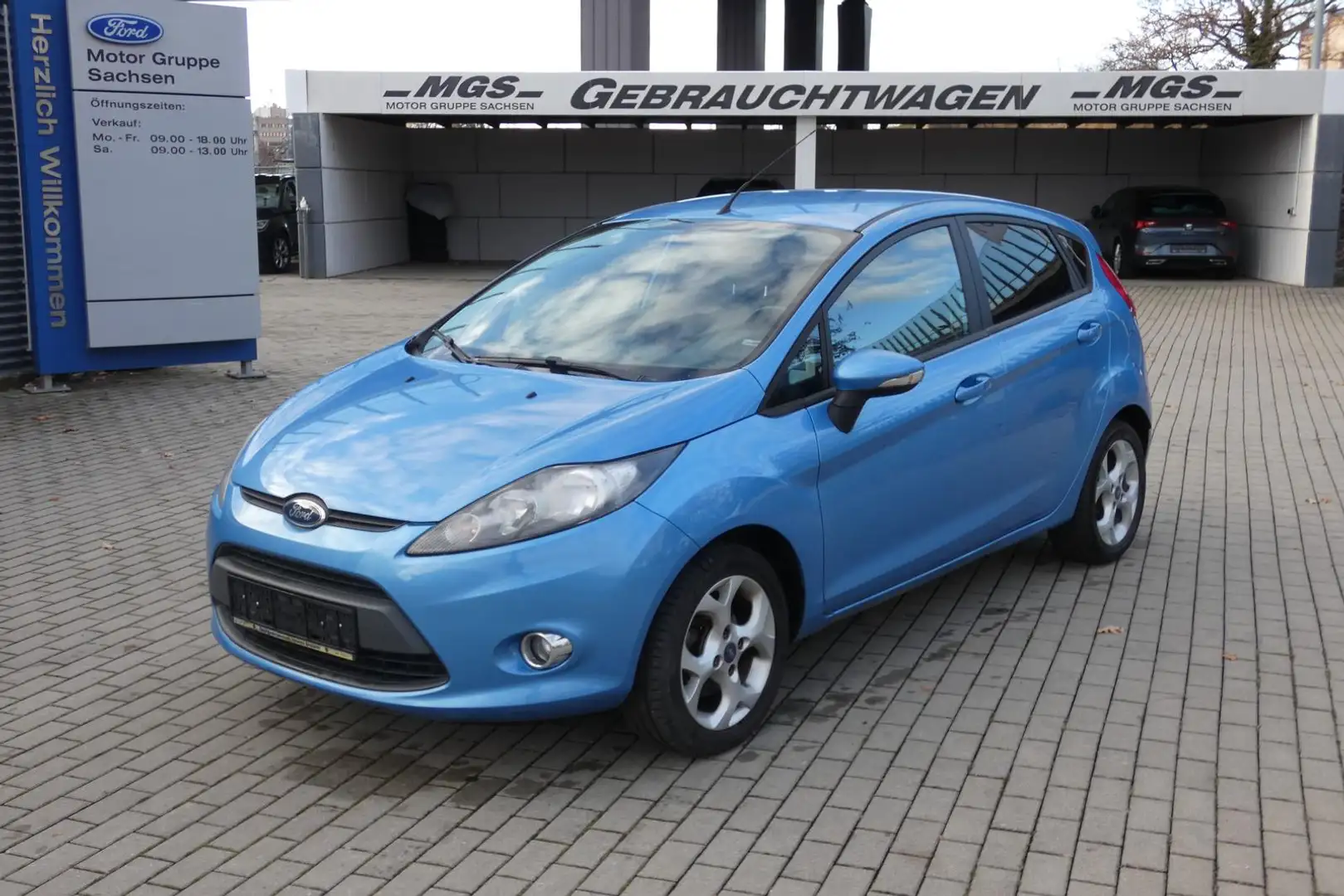 Ford Fiesta 1.25 'Trend' #PDC #LMF #SITZHZG #FSH Blau - 2