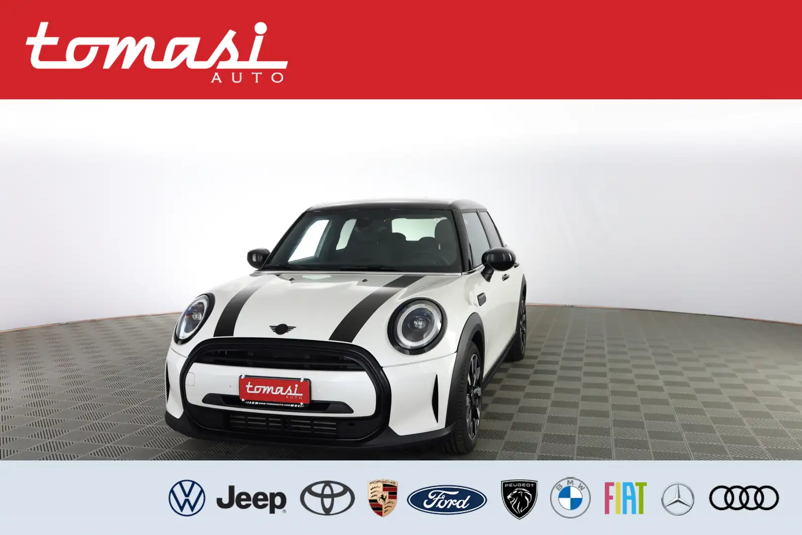 MINI Cooper 1.5  5 porte FARI LED, CERCHI 17, MINI CONNECTED X Blanc - 1