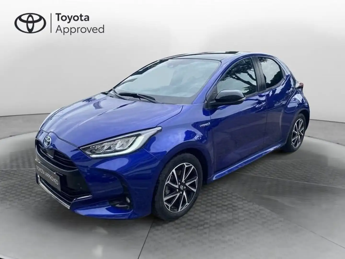 Toyota Yaris 1.5 Hybrid 5 porte Lounge Blu/Azzurro - 1