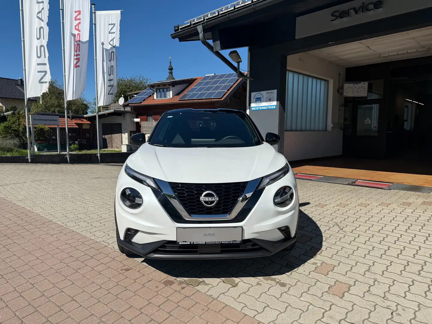 Nissan Juke 1,6 Hybrid N-Connecta+ mit Finanzg. EUR 30.990,-- Weiß - 2