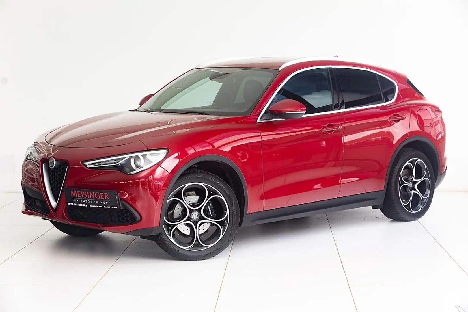 Alfa Romeo Stelvio Super 2,0 ATX AWD Rot - 1