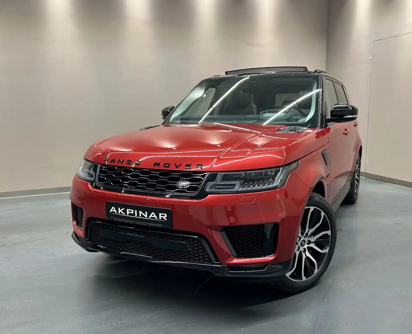 Land Rover Range Rover Sport D300 HSE **7SITZER**VOLL!** Rot - 1