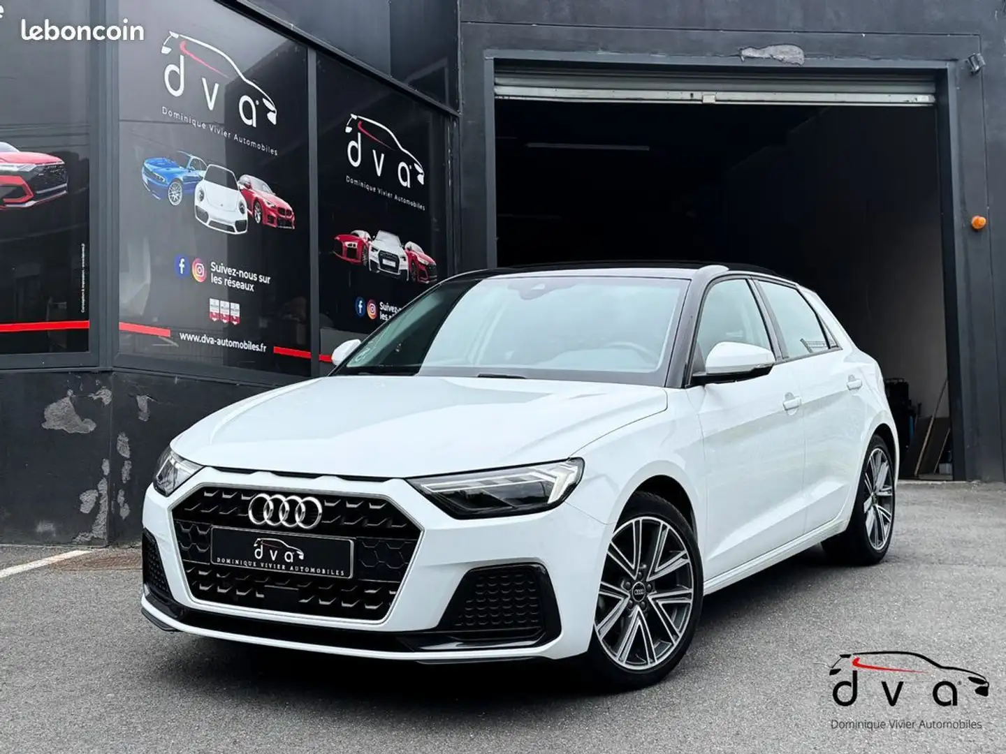 Audi A1 30 TFSI 110 ch Advanced S Tronic Blanc - 1