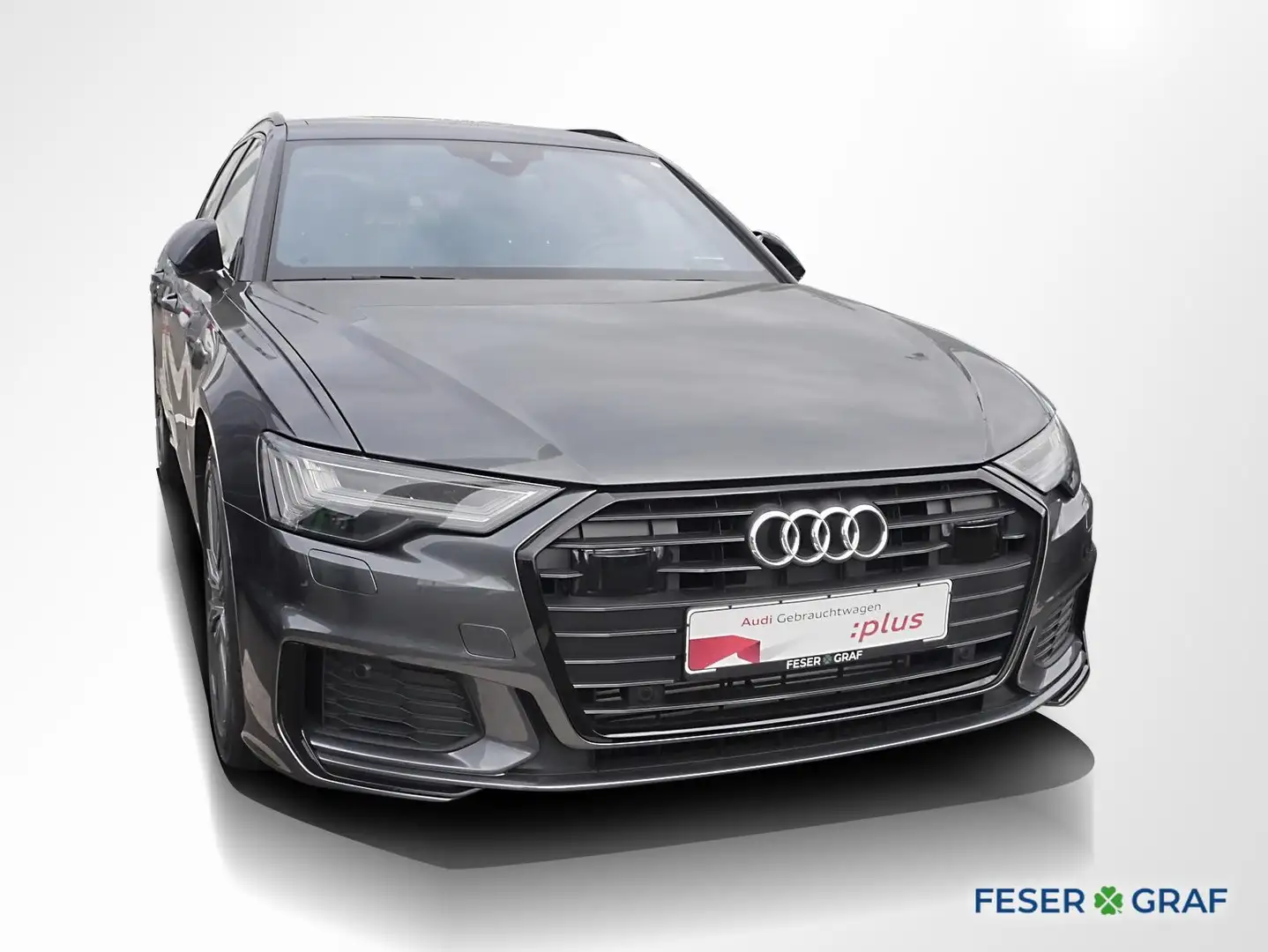 Audi A6 Avant 45 TFSI S line Ext. AHK Matrix Pano Grau - 2
