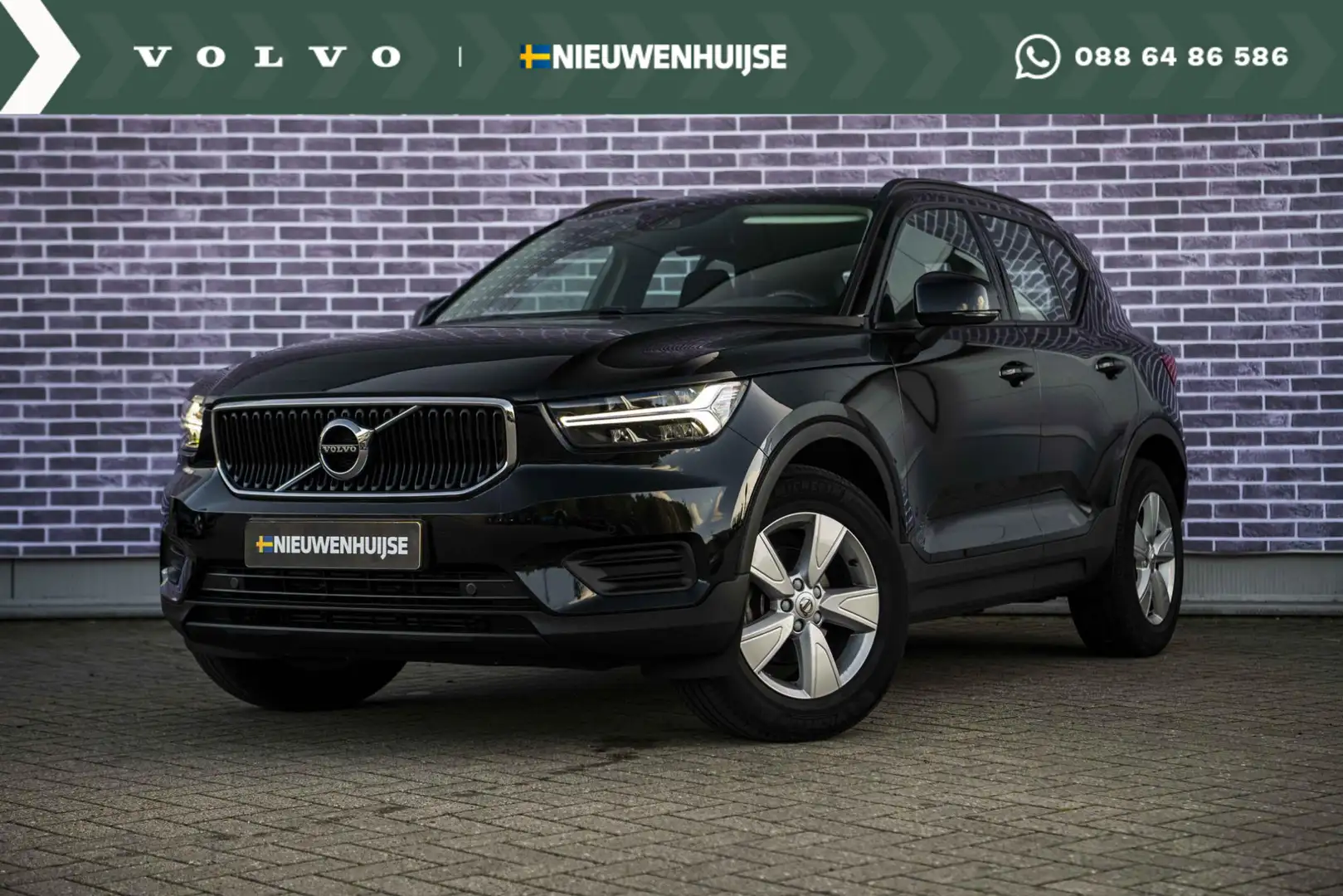 Volvo XC40 1.5 T2 Momentum Core | Carplay / Android Auto | Pa Schwarz - 1