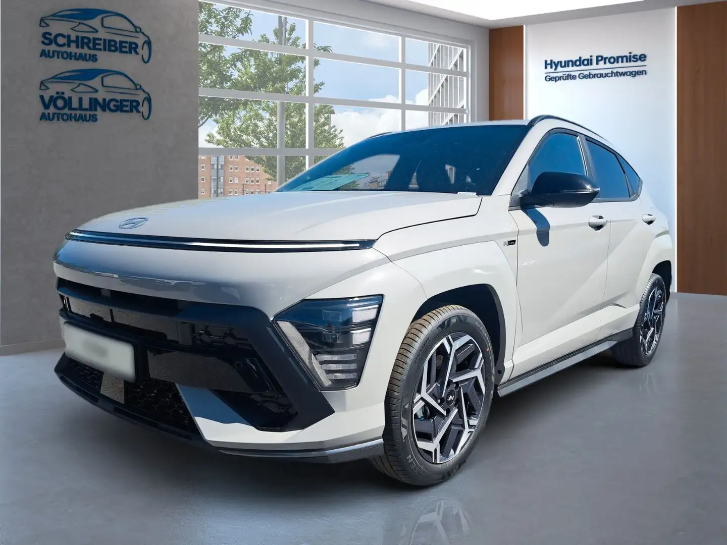 Hyundai KONA N Line 2WD 7-DCT Grijs - 1