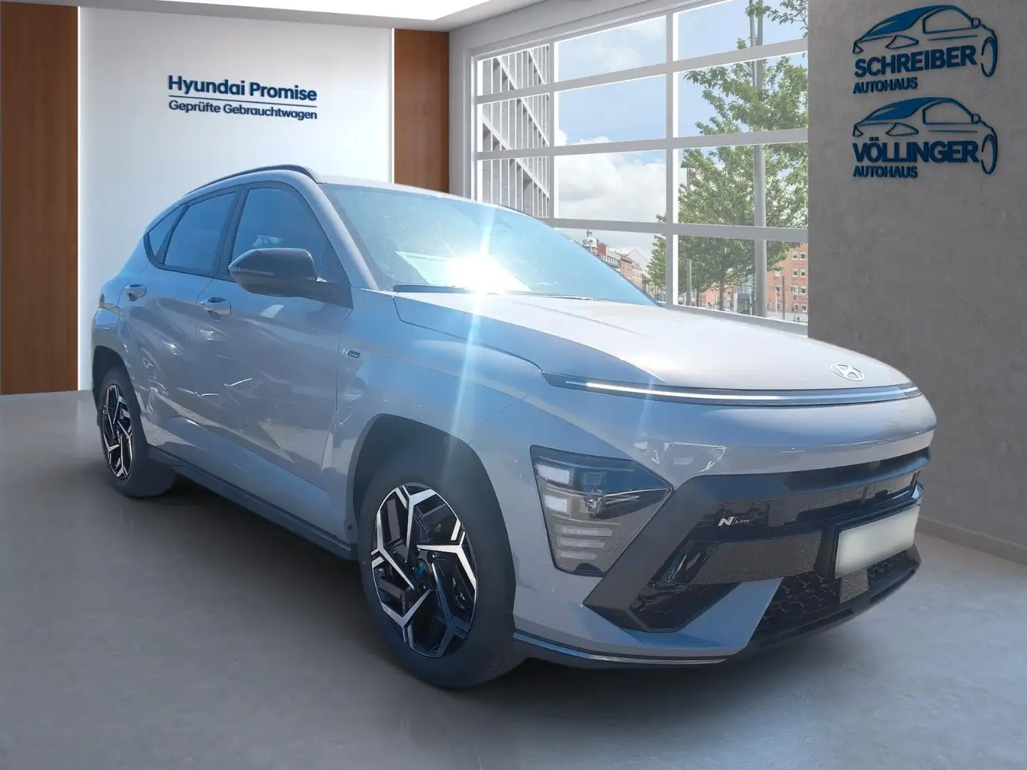 Hyundai KONA N Line 2WD 7-DCT Grijs - 2