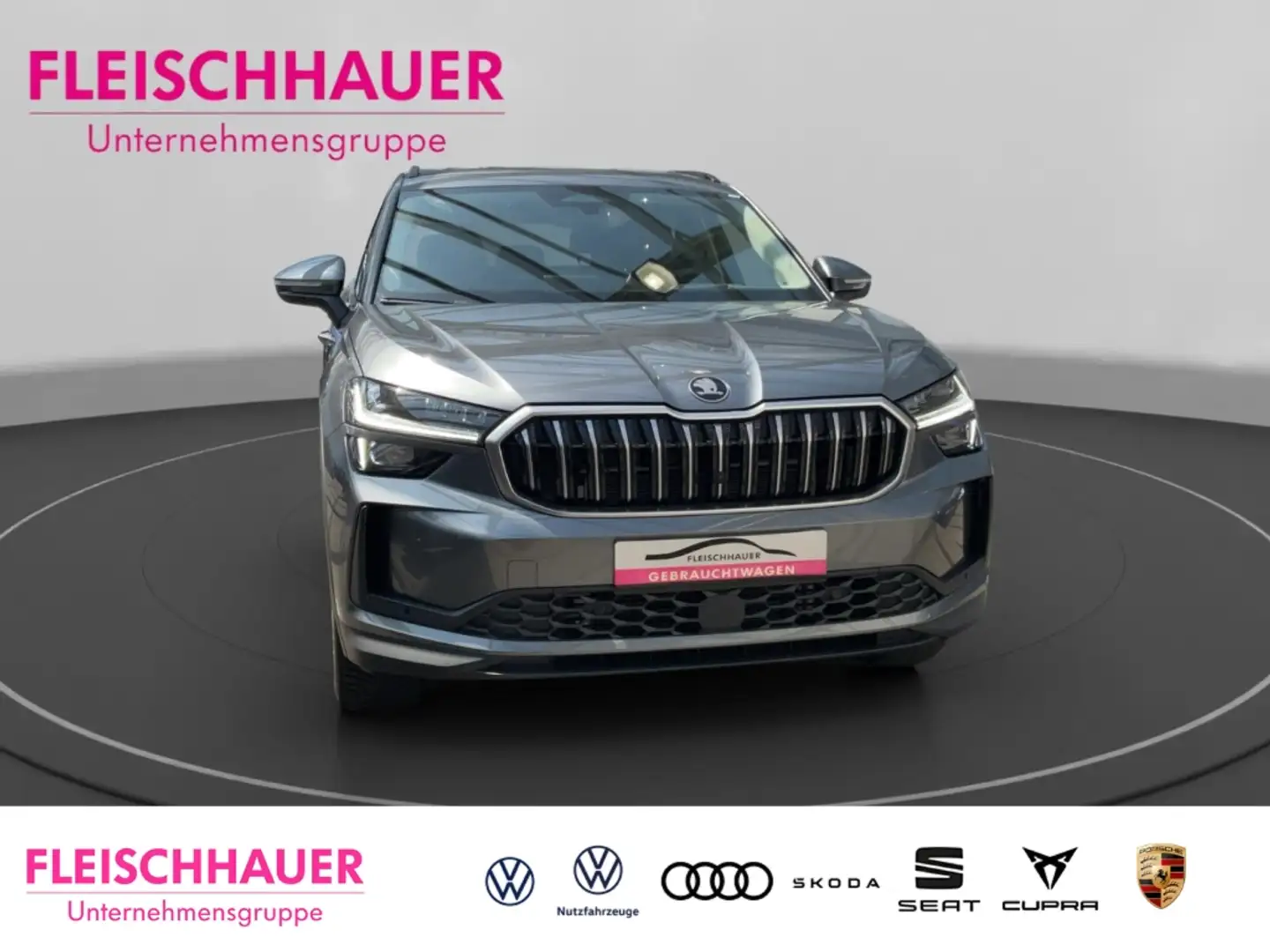 Skoda Kodiaq 2.0 TDI DSG HUD Navi Leder Digitales Cockpit Sound Grau - 2