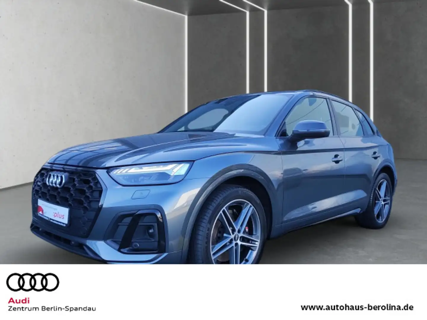 Audi SQ5 *MATRIX*B&O*AHK*NAV+*Opt.-Schwarz*Virt.C+* Серый - 1
