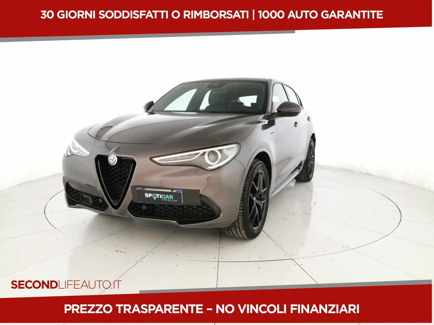 Alfa Romeo Stelvio 2.0 t Veloce Q4 280cv auto Grigio - 1