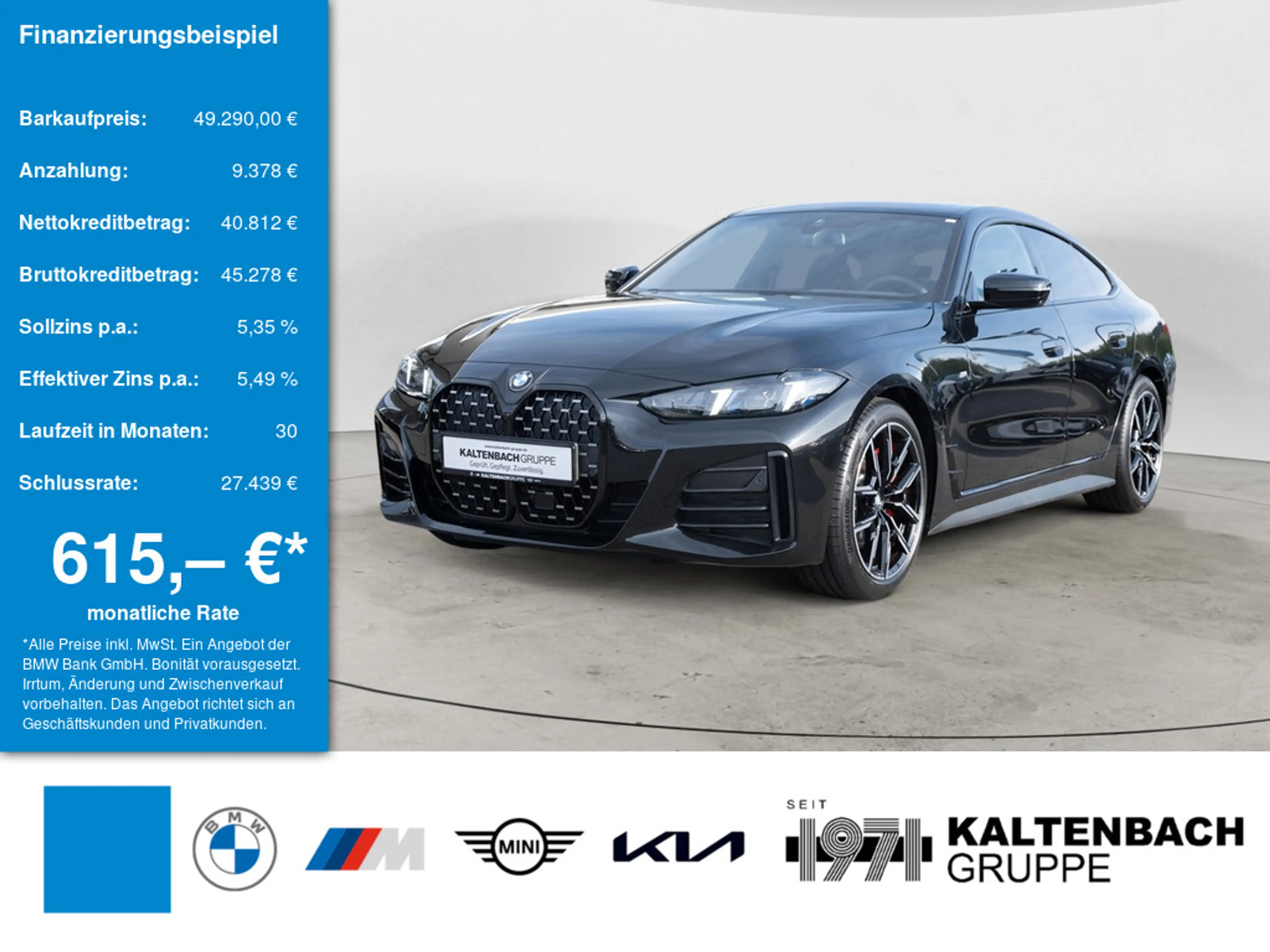 BMW 430 Gran Coupe xDrive M-Sport Pro AHK HGSD