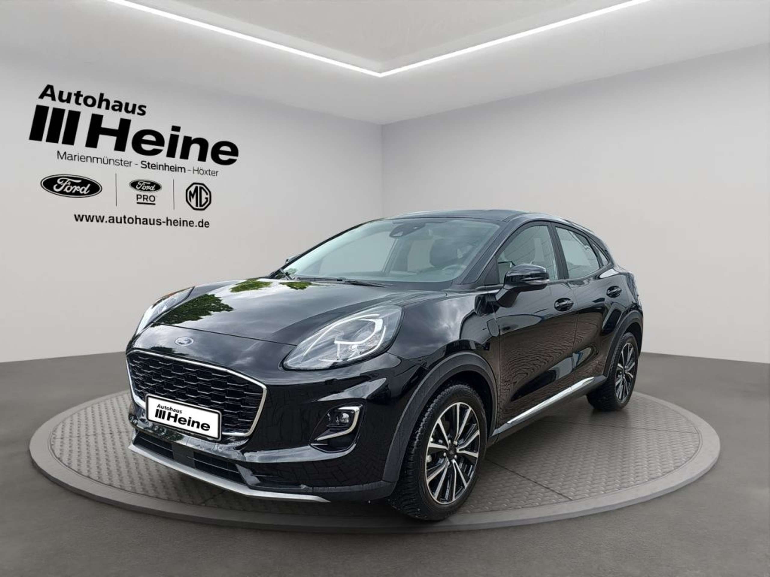 Fahrzeugabbildung Ford Puma TITANIUM 1.0 Ltr. 125 PS MHEV *AHK*PDC* - mit KI generiert/bearbeitet
