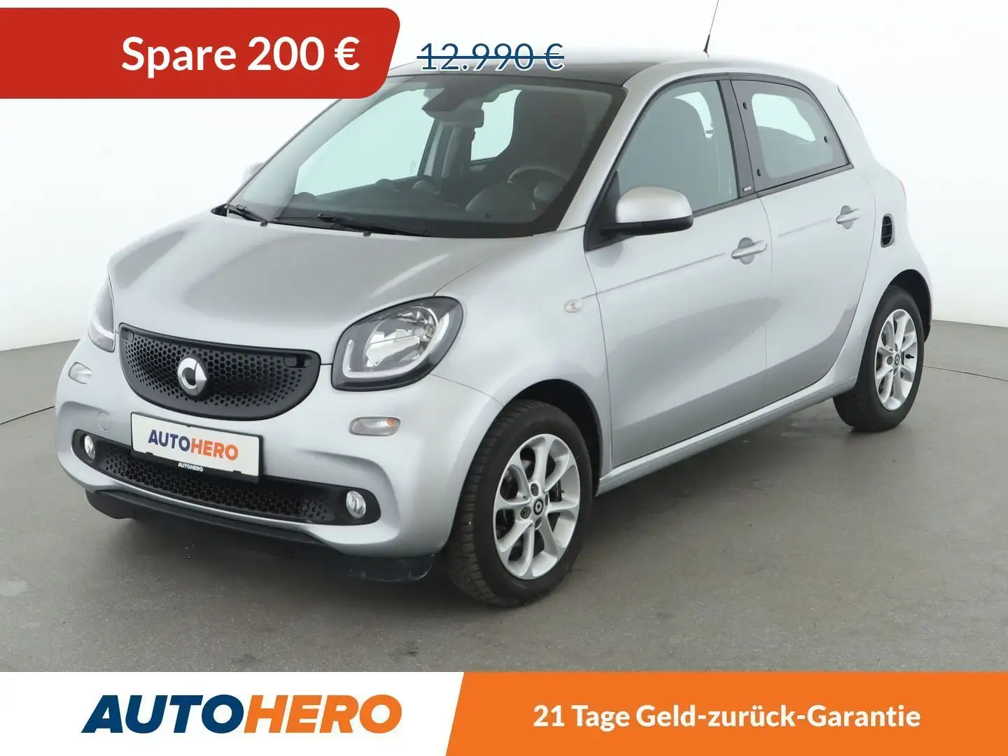 smart forFour 0.9 Turbo Basis passion Aut.*TEMPO*PDC*LIM* Grau - 1