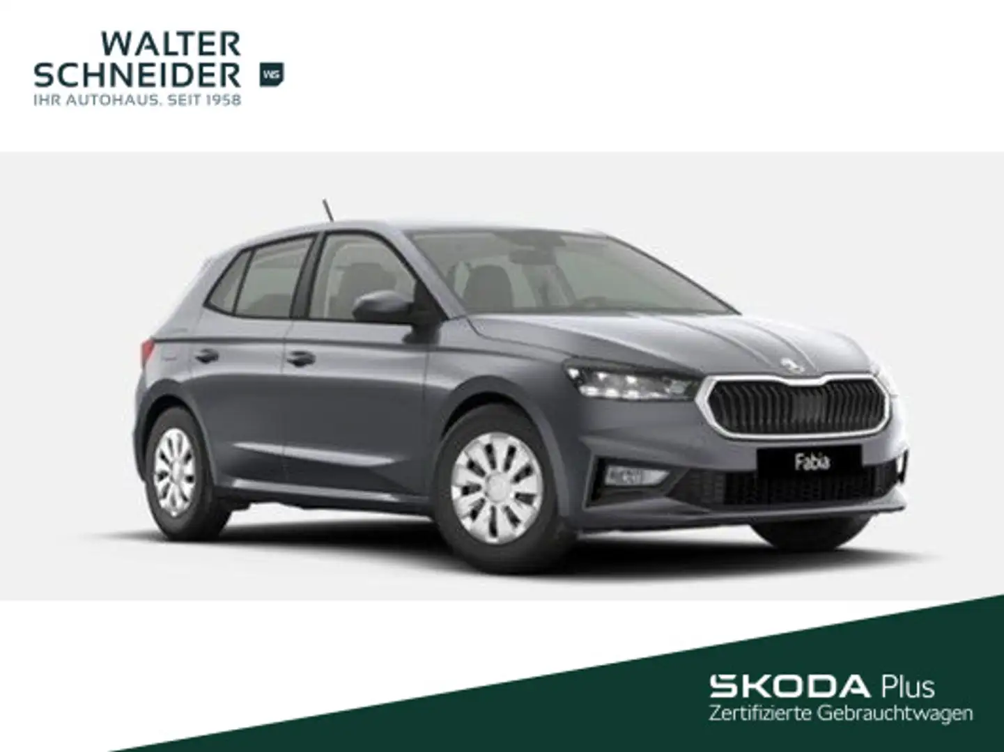 Skoda Fabia FABIA 1.0 Essence Klima LED PDC Grau - 1