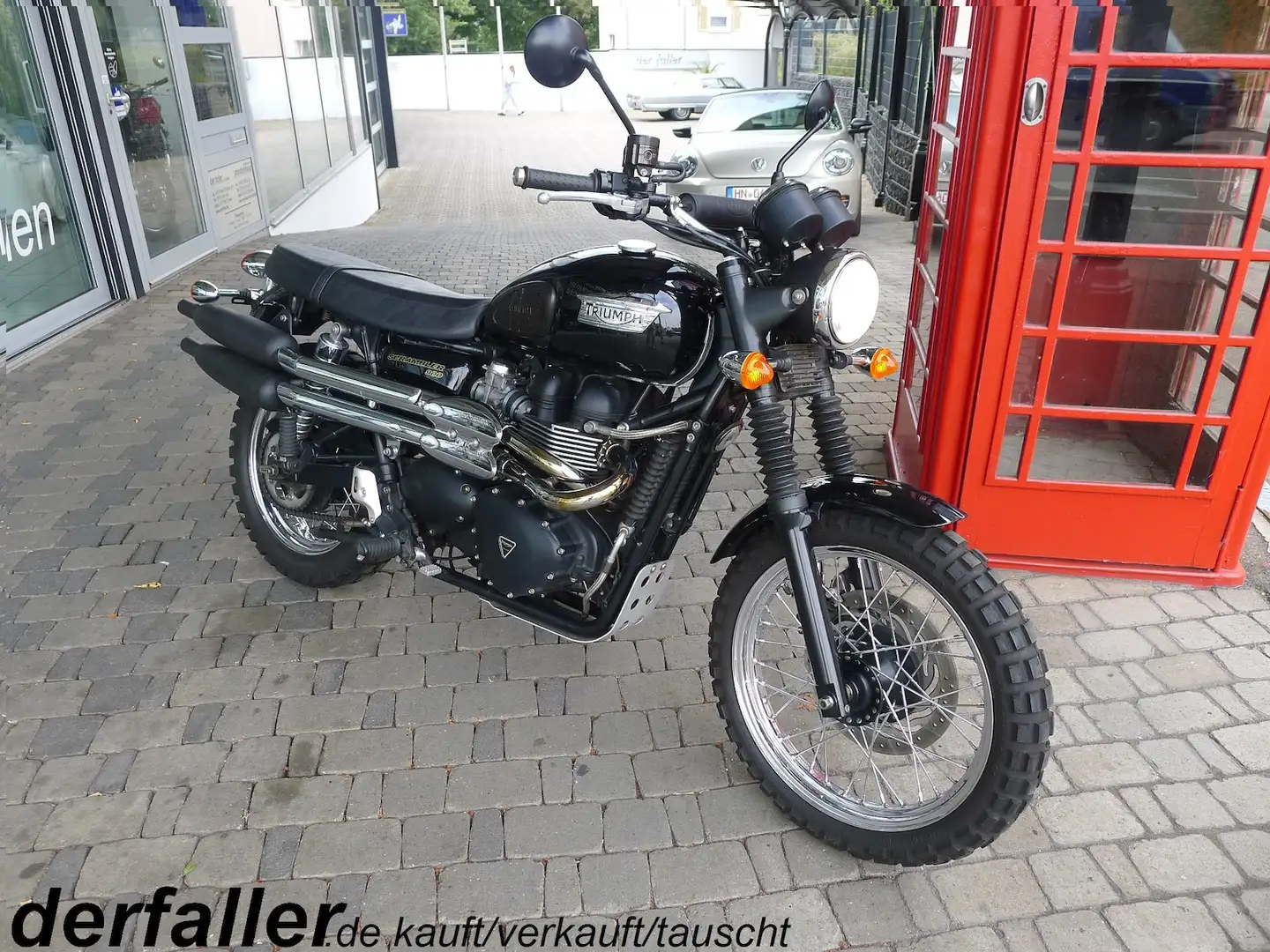 Triumph Scrambler Scrambler 900 in schwarz Чорний - 1