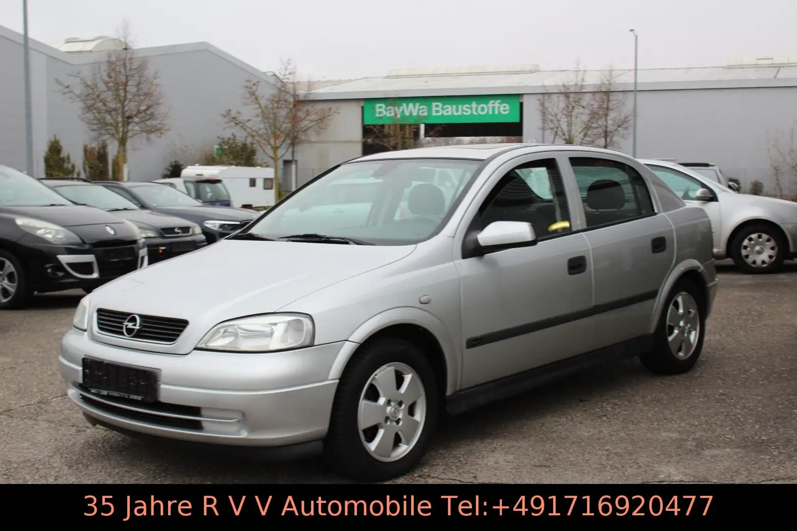 Opel Astra 1.6 Elegance, 1.Hand, TÜV neu Argent - 1