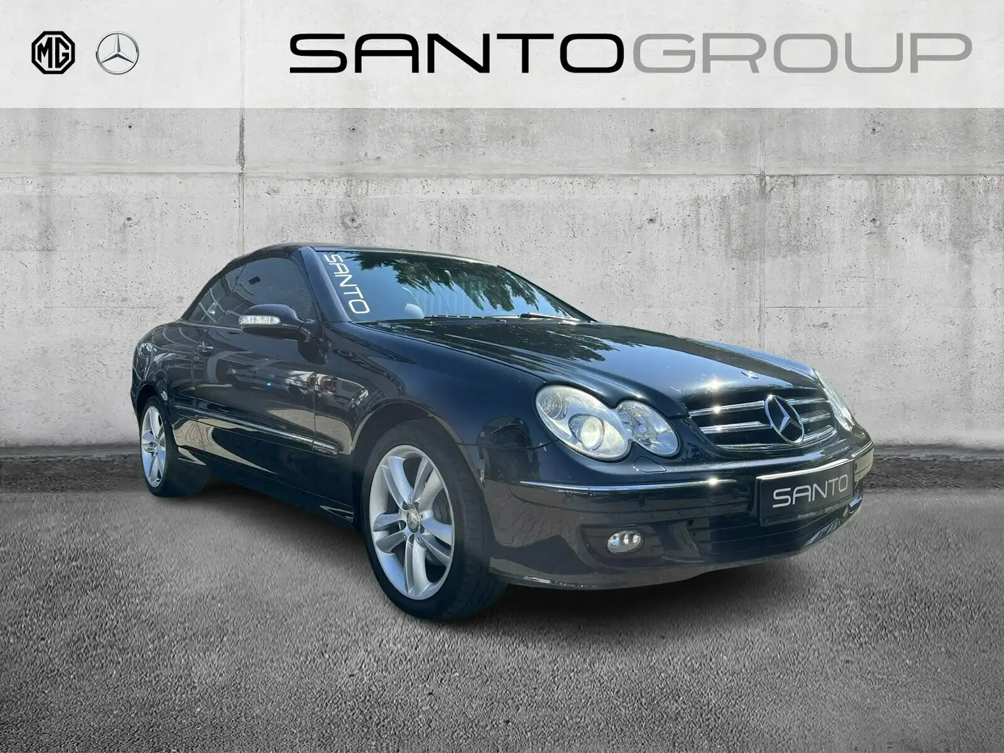 Mercedes-Benz CLK 200 CLK 200 KOMPR. Cabriolet Avantgarde KLIMA NAVI Schwarz - 1